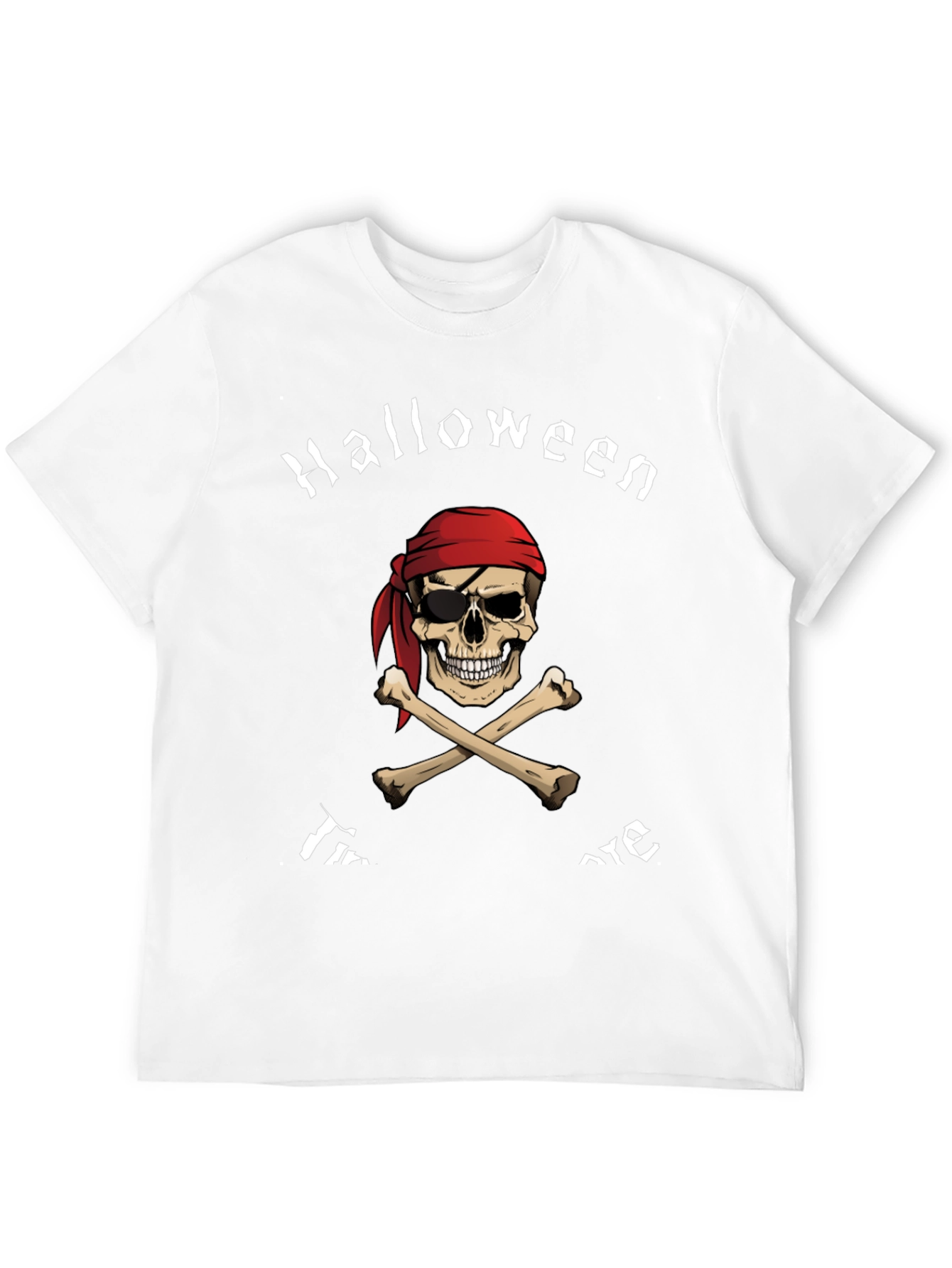 Halloween Pirate Skull T-Shirt