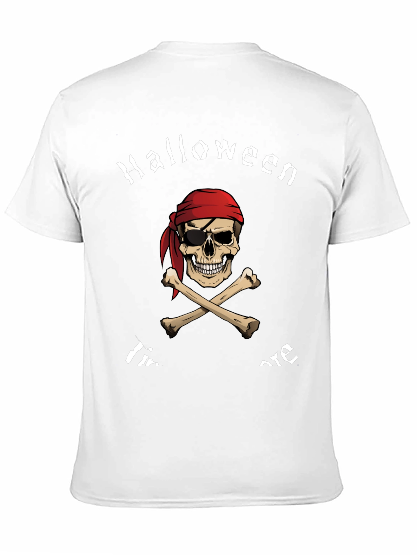 Halloween Pirate Skull T-Shirt