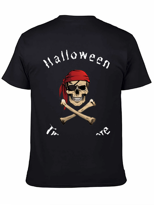 Halloween Pirate Skull T-Shirt