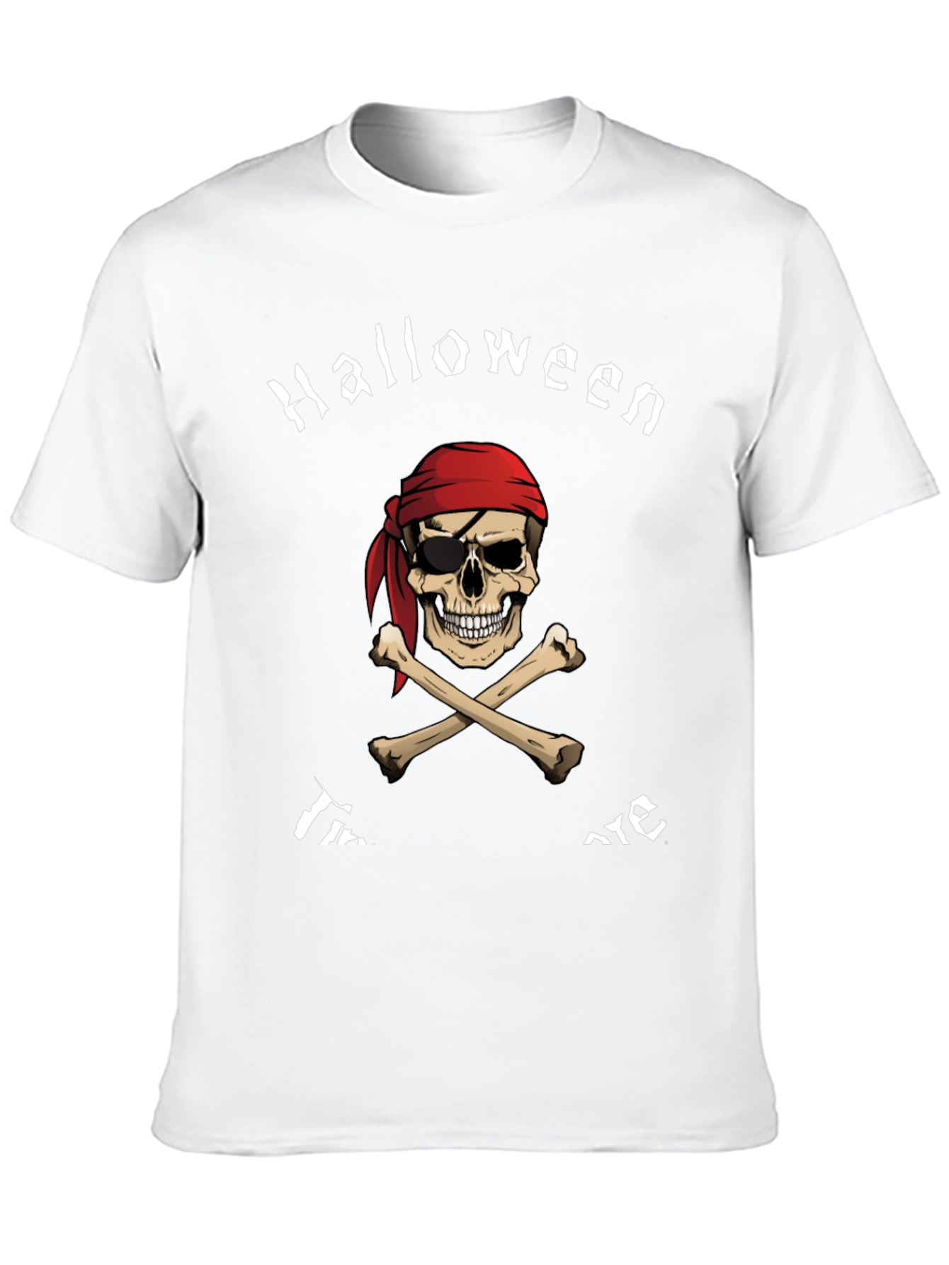 Halloween Pirate Skull T-Shirt