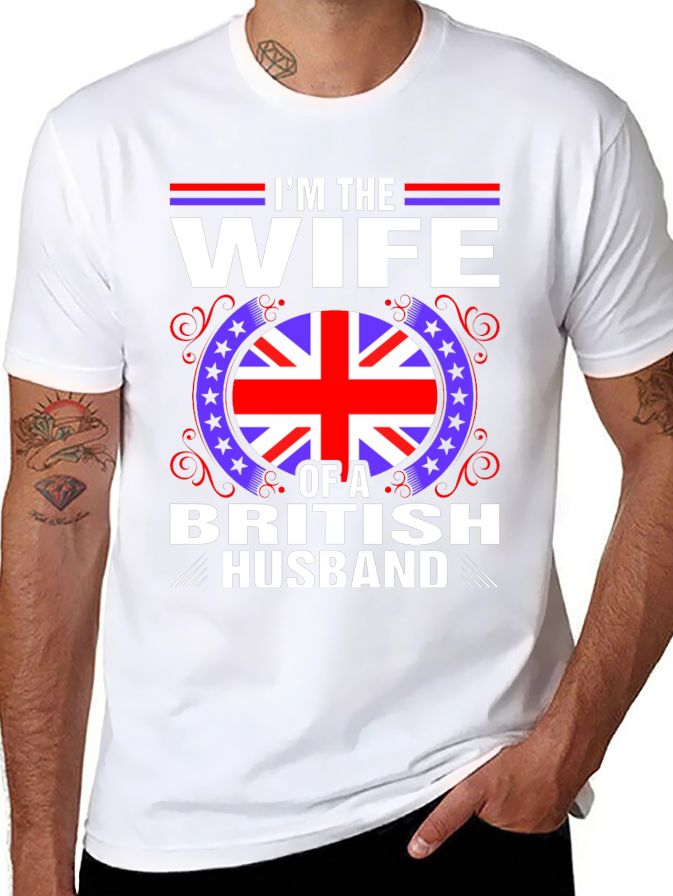 British Wife T-Shirt - United Kingdom Pride