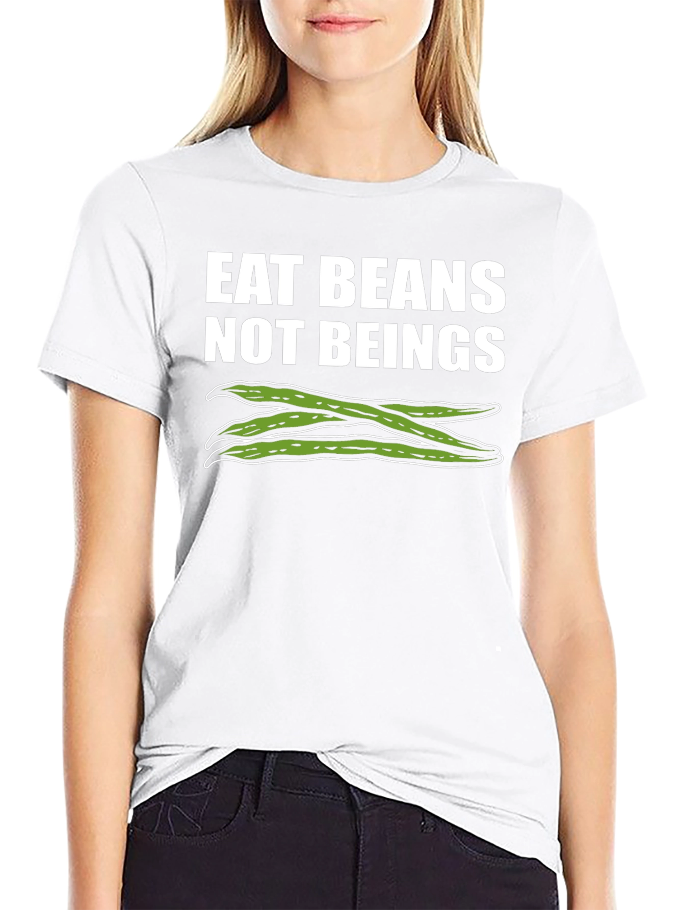 Eat Beans Not Beings T-Shirt