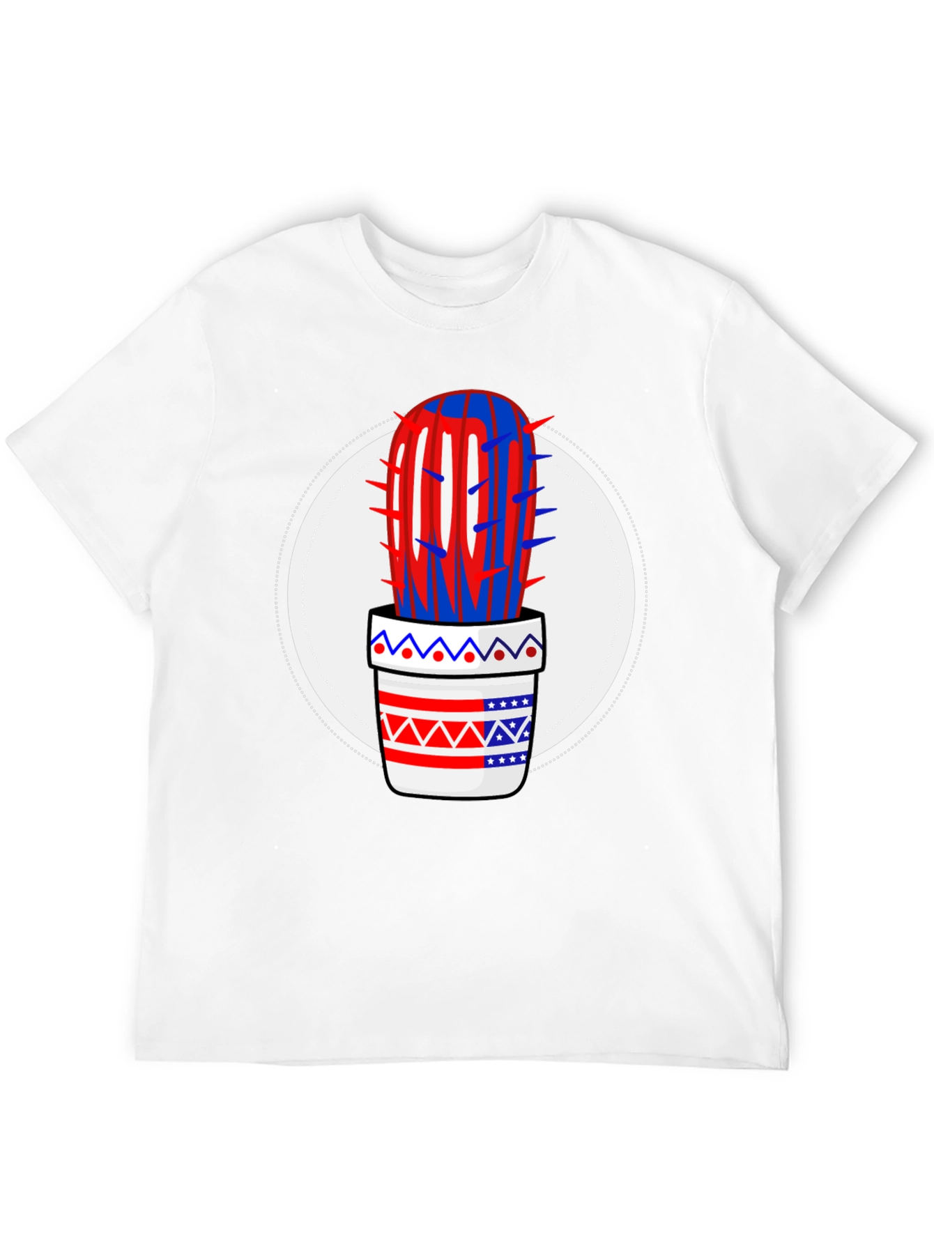 Patriotic Cactus Graphic Tee