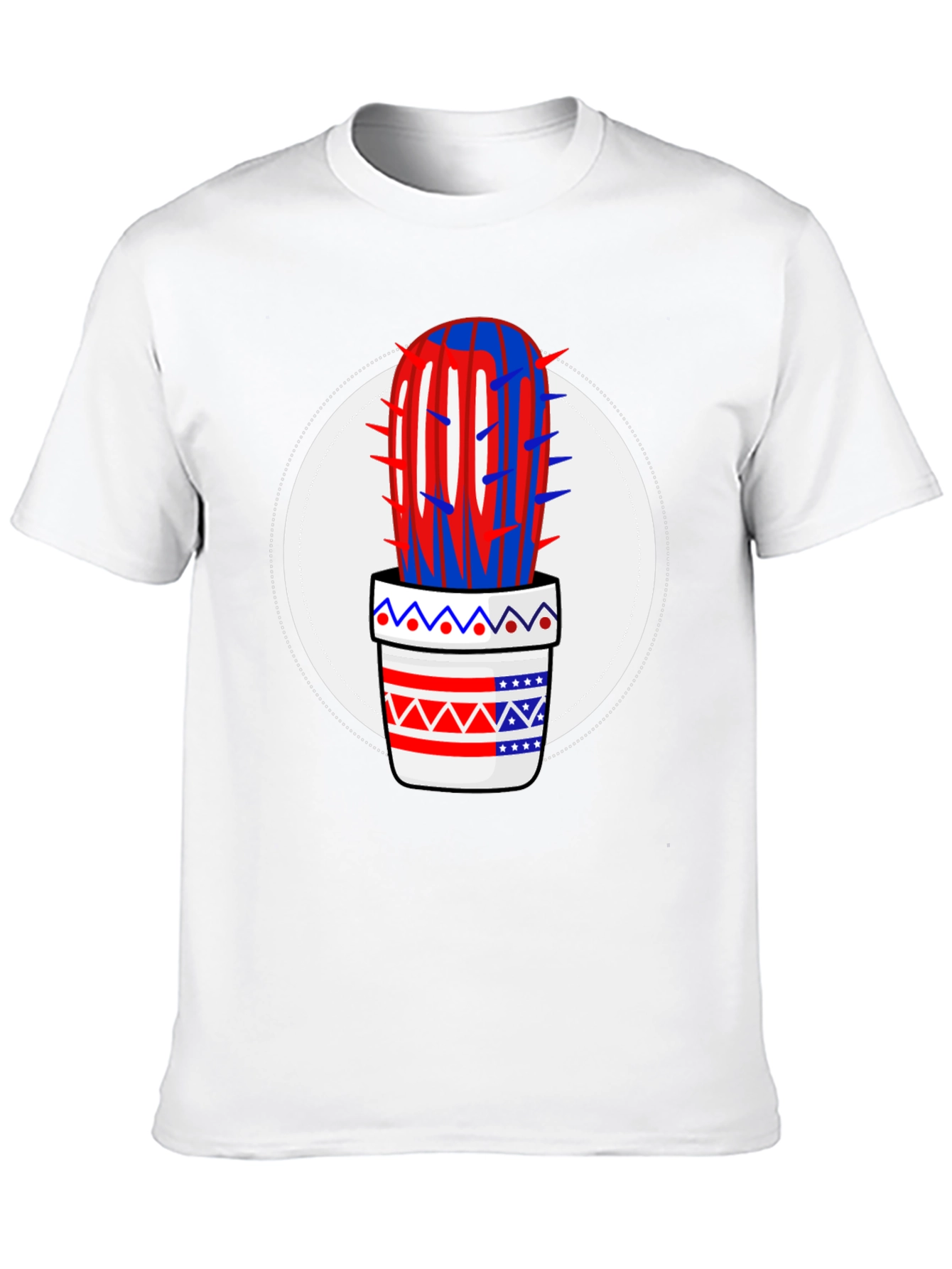 Patriotic Cactus Graphic Tee