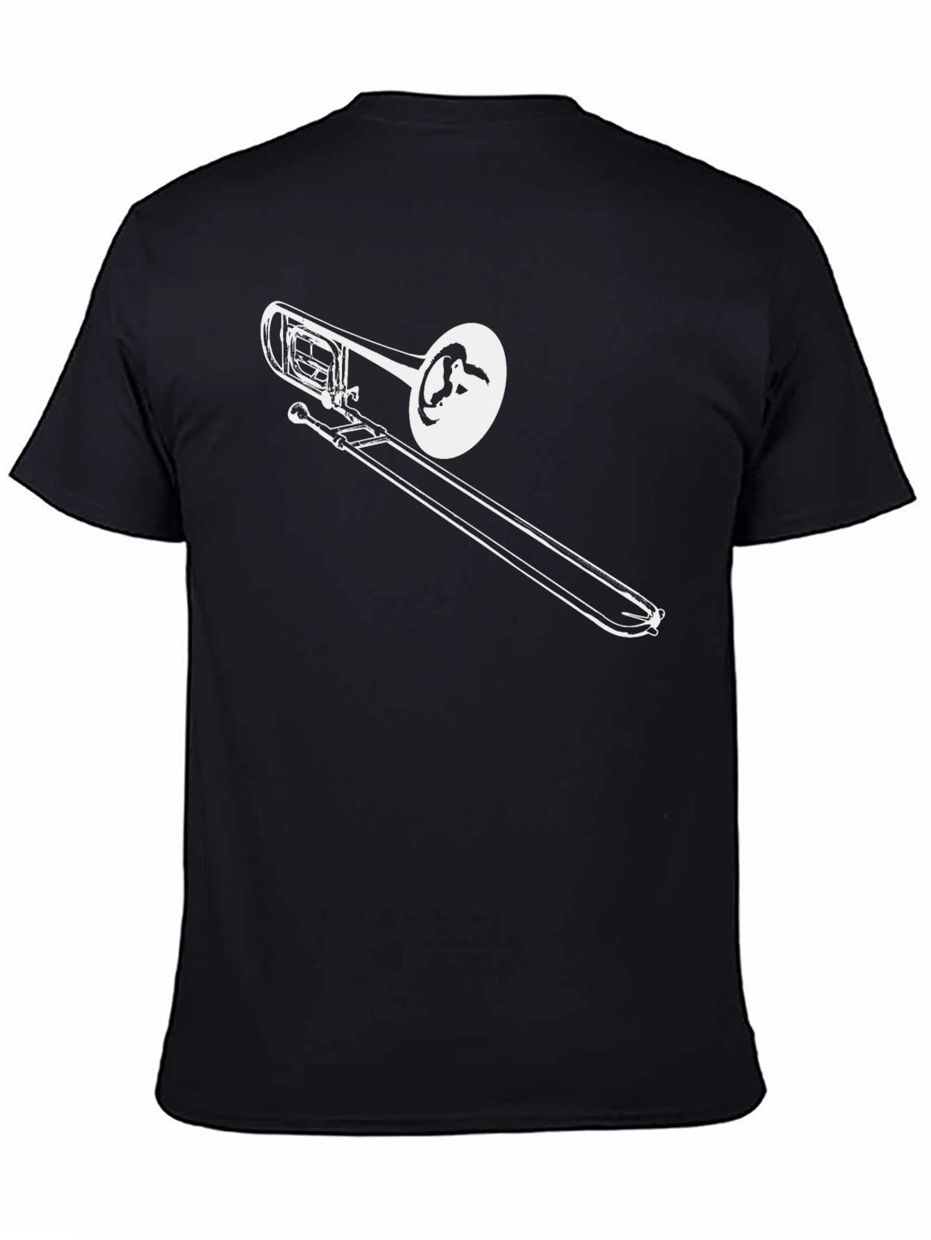 Trombone Graphic T-Shirt - Cool Music Lover Tee