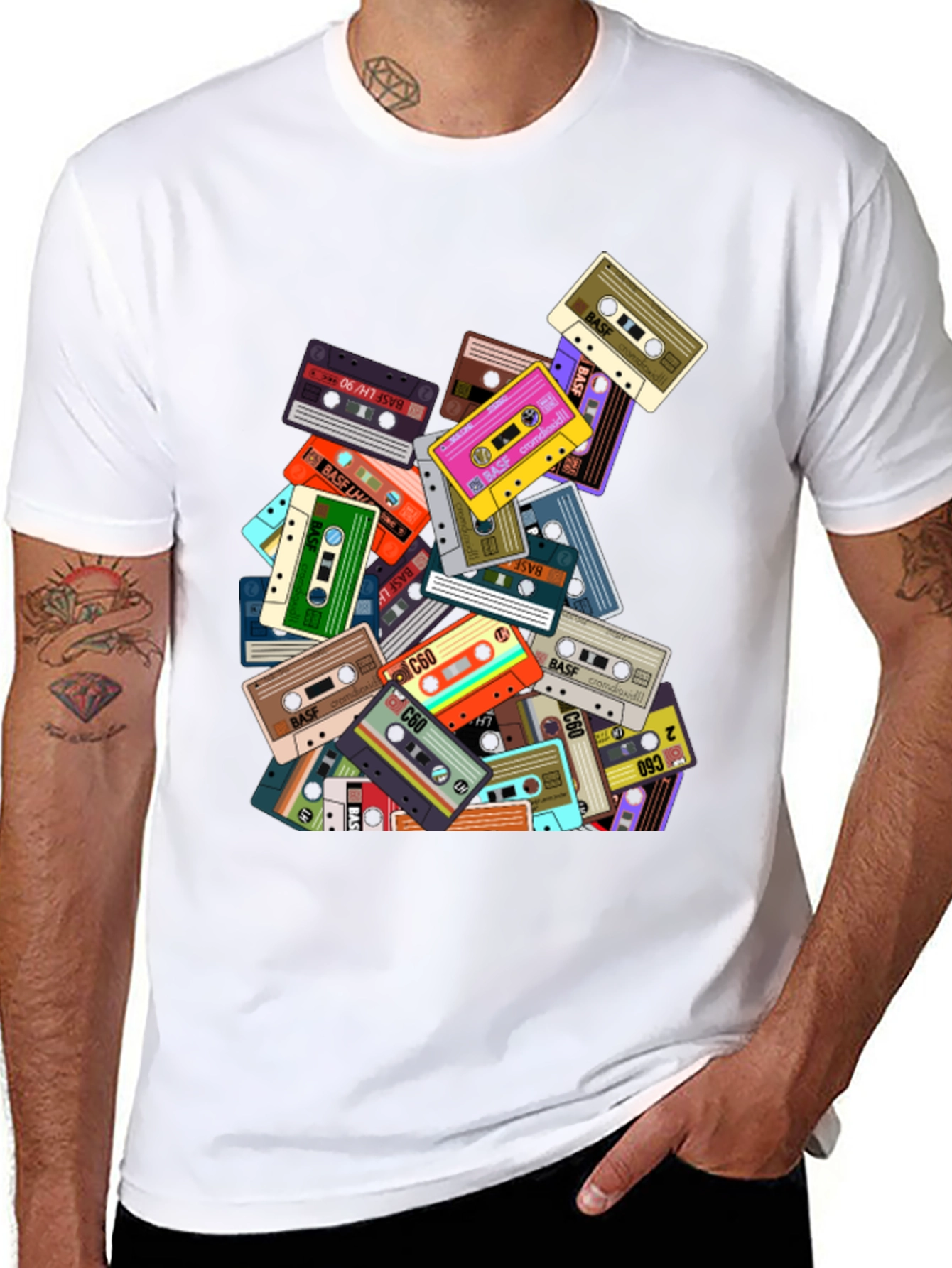 Retro Cassette Tape T-Shirt