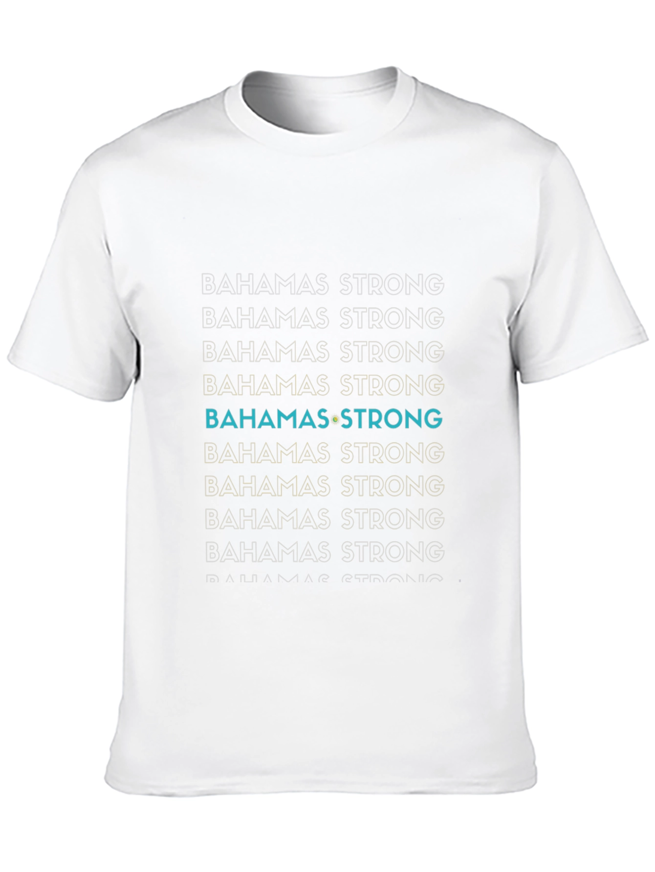 Bahamas Strong Graphic T-Shirt - Black