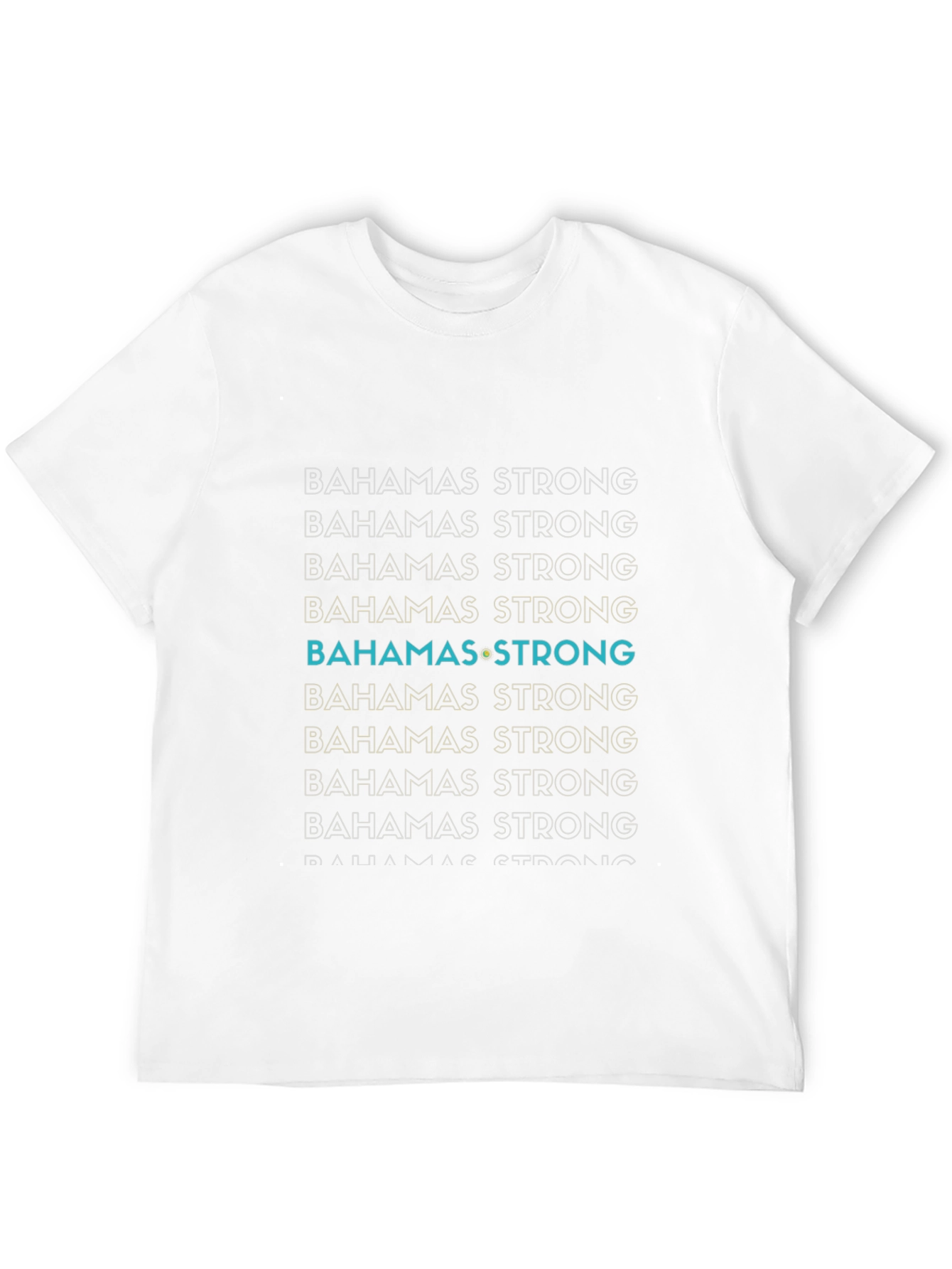 Bahamas Strong Graphic T-Shirt - Black