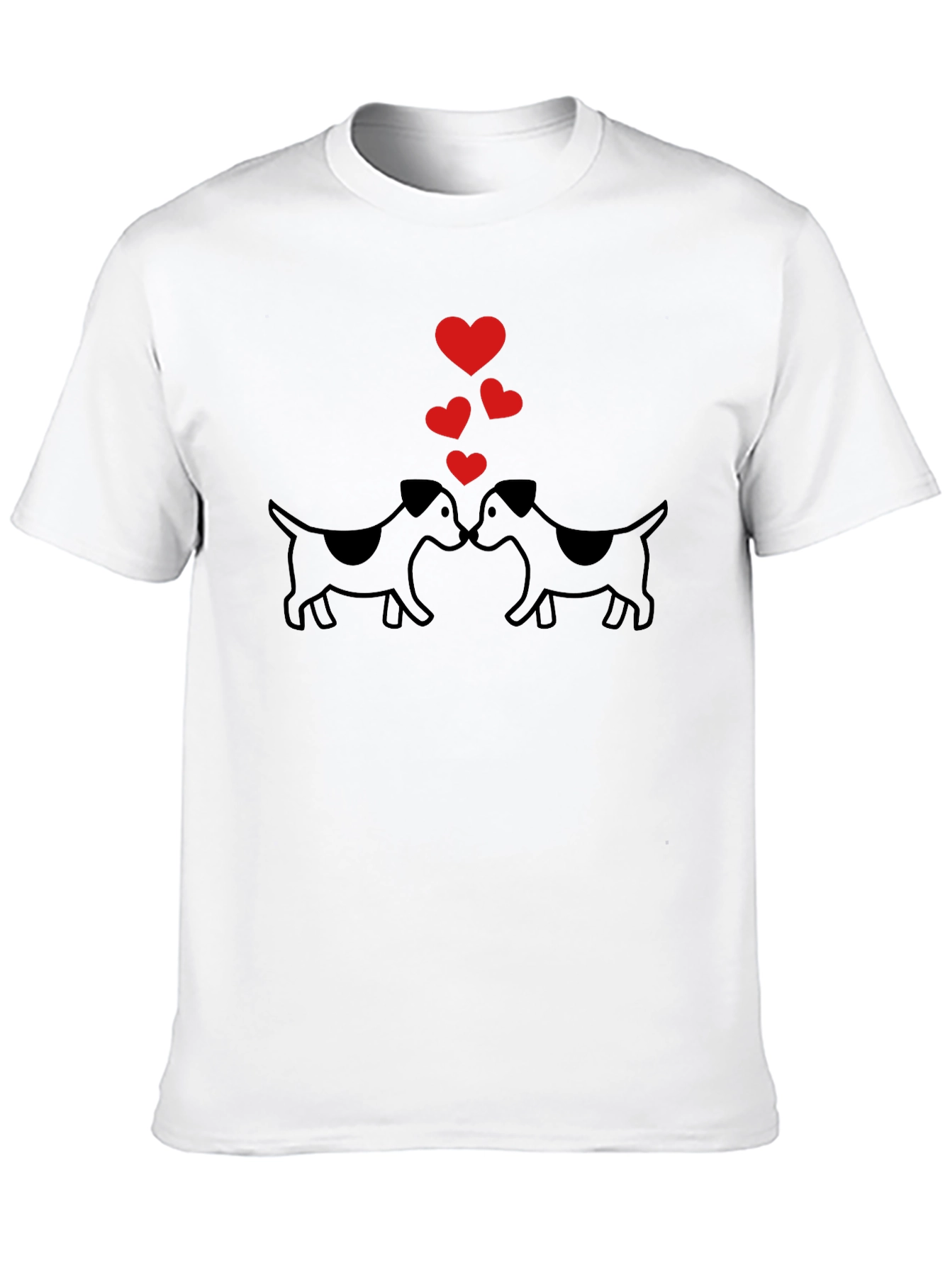 Cute Dog Love T-Shirt – Adorable Dog Lover Graphic Tee