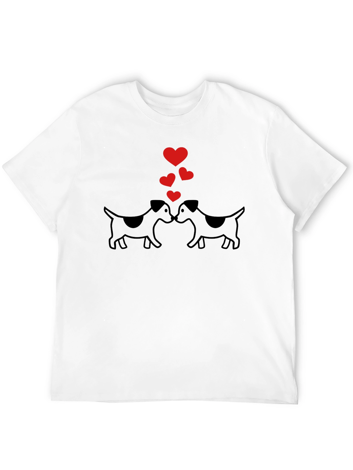 Cute Dog Love T-Shirt – Adorable Dog Lover Graphic Tee