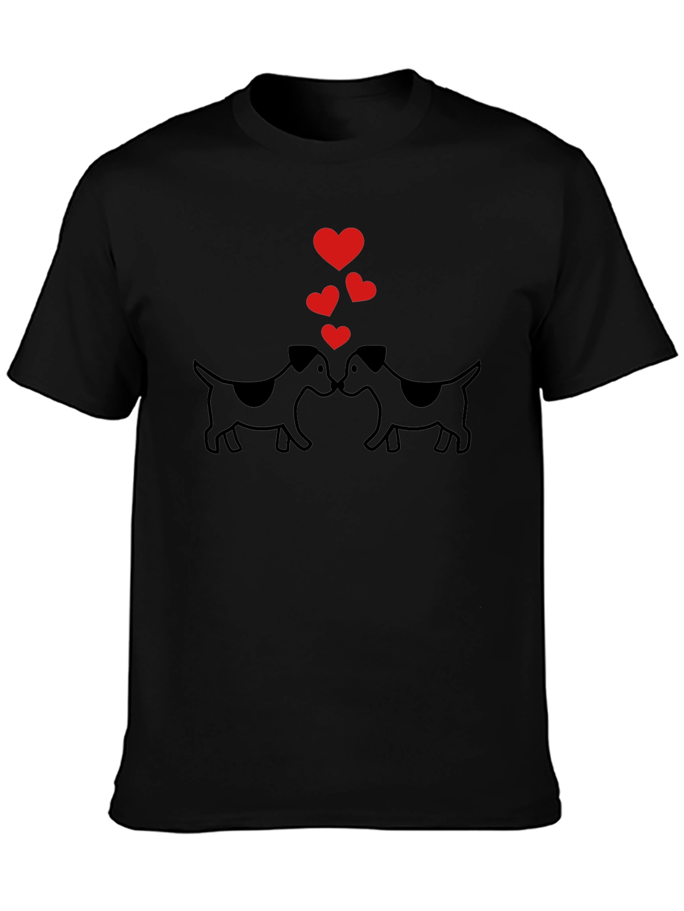Cute Dog Love T-Shirt – Adorable Dog Lover Graphic Tee