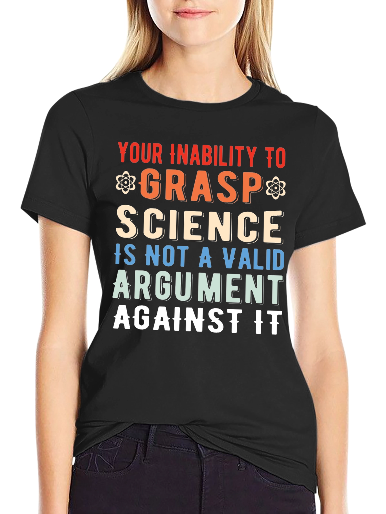 Science Grasp T-Shirt - Funny Sarcastic Geek Tee