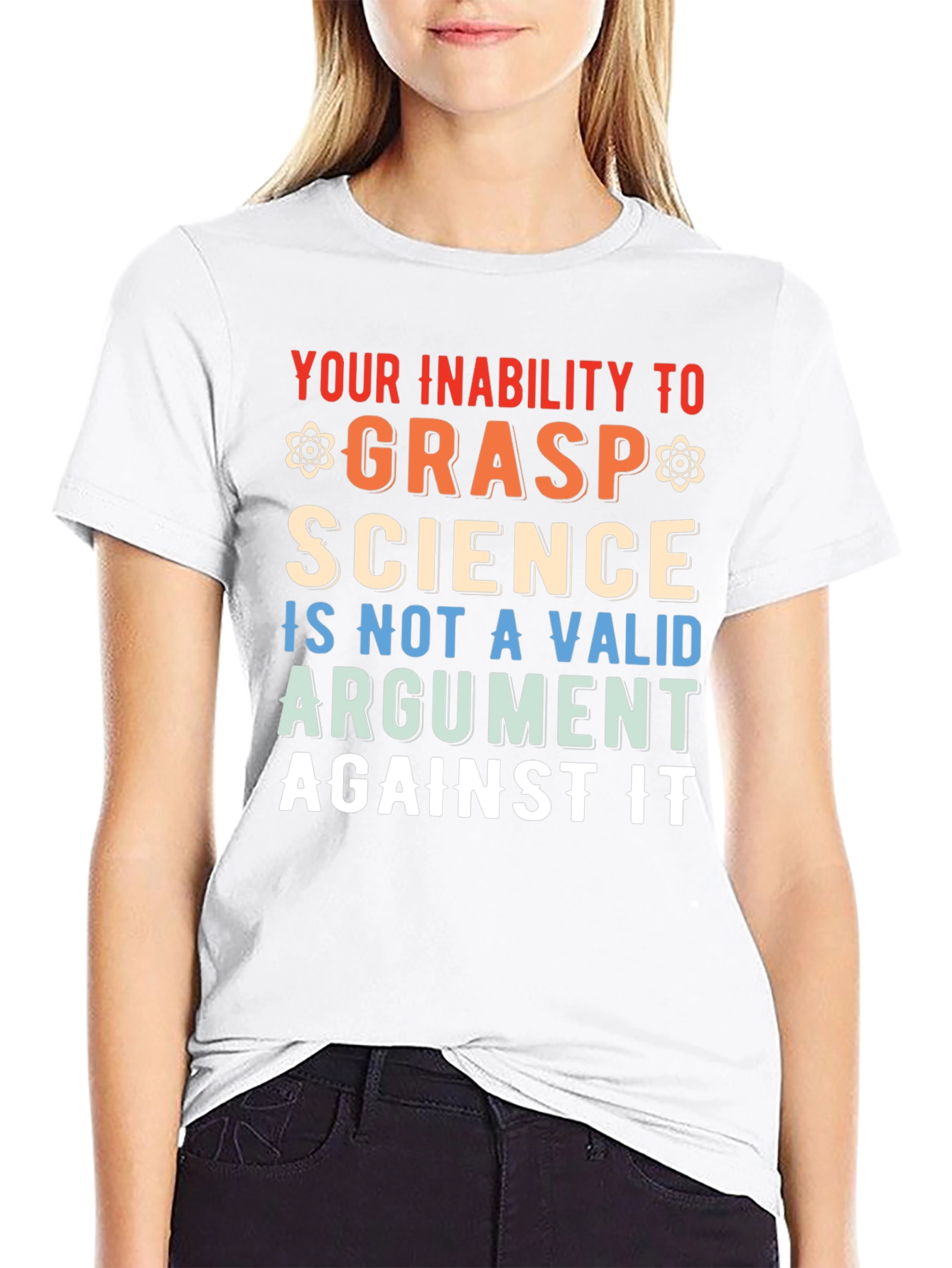 Science Grasp T-Shirt - Funny Sarcastic Geek Tee