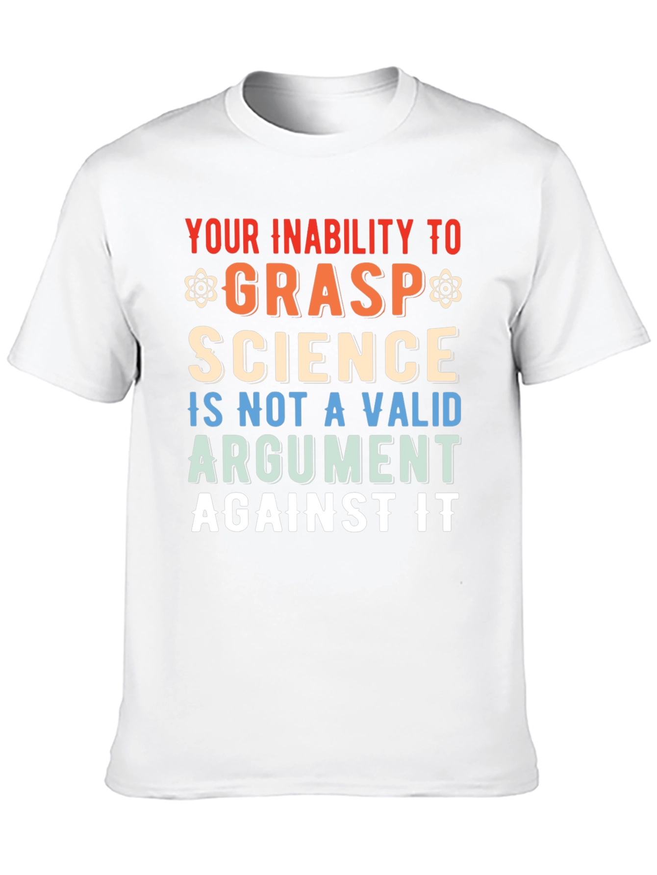 Science Grasp T-Shirt - Funny Sarcastic Geek Tee