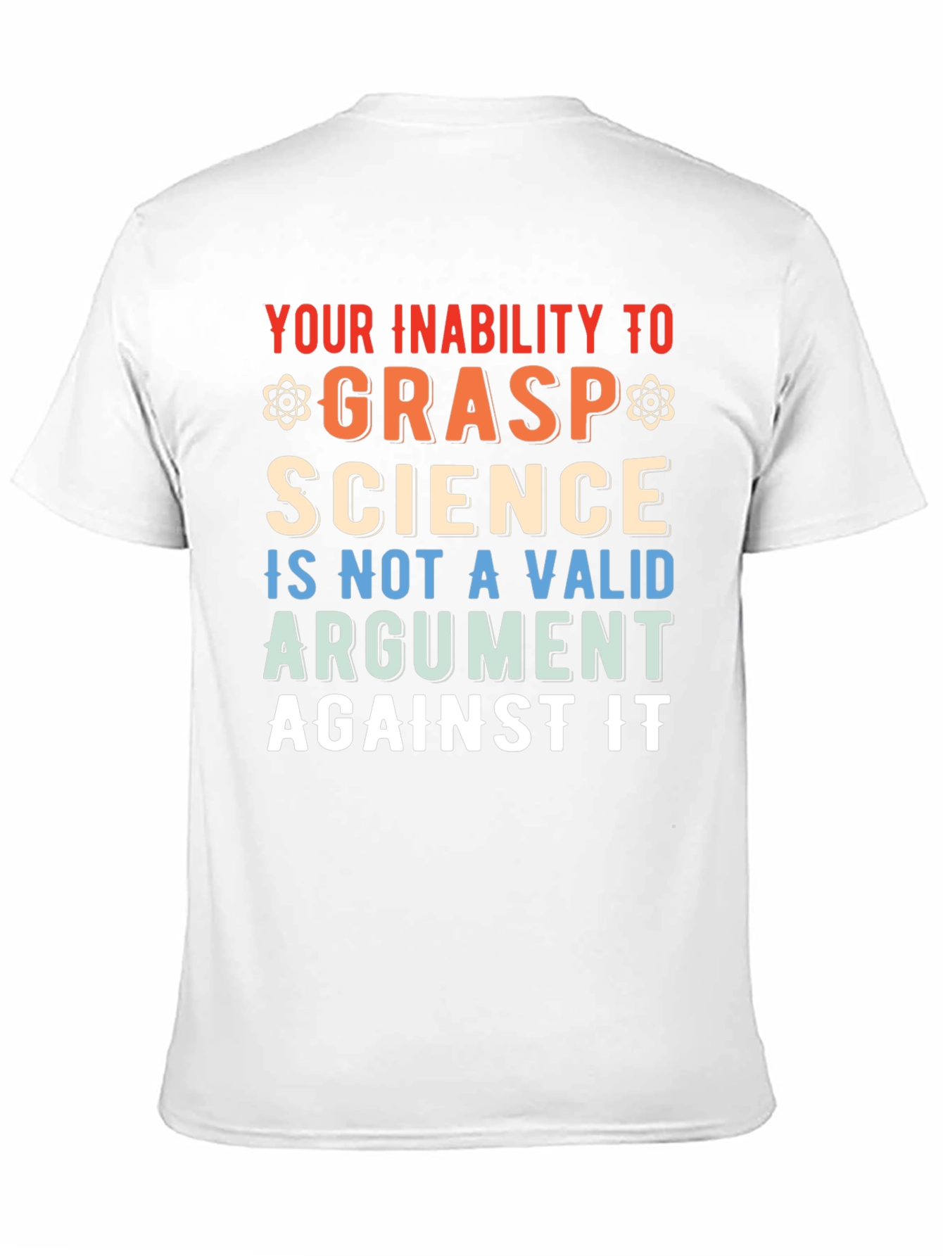 Science Grasp T-Shirt - Funny Sarcastic Geek Tee