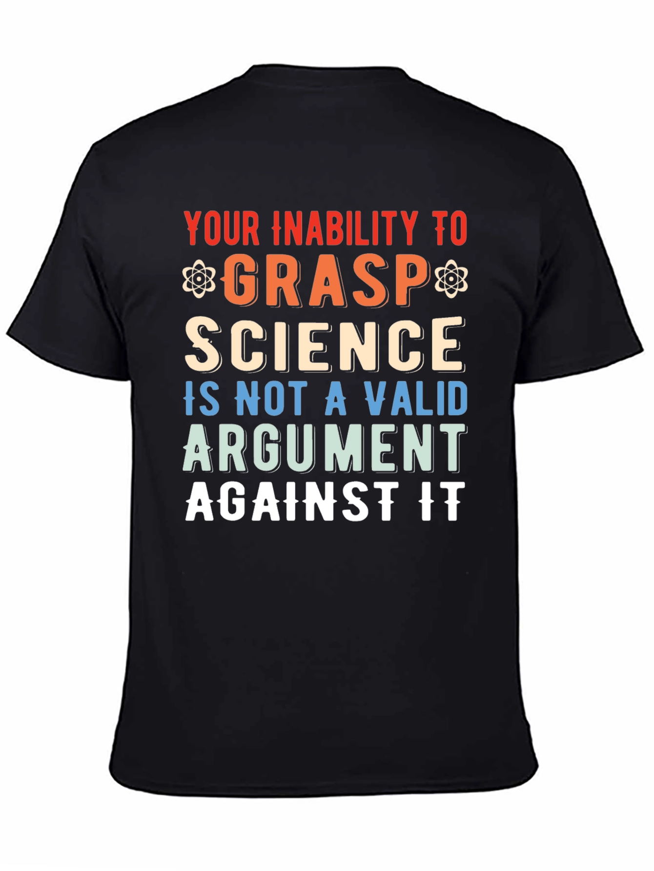 Science Grasp T-Shirt - Funny Sarcastic Geek Tee