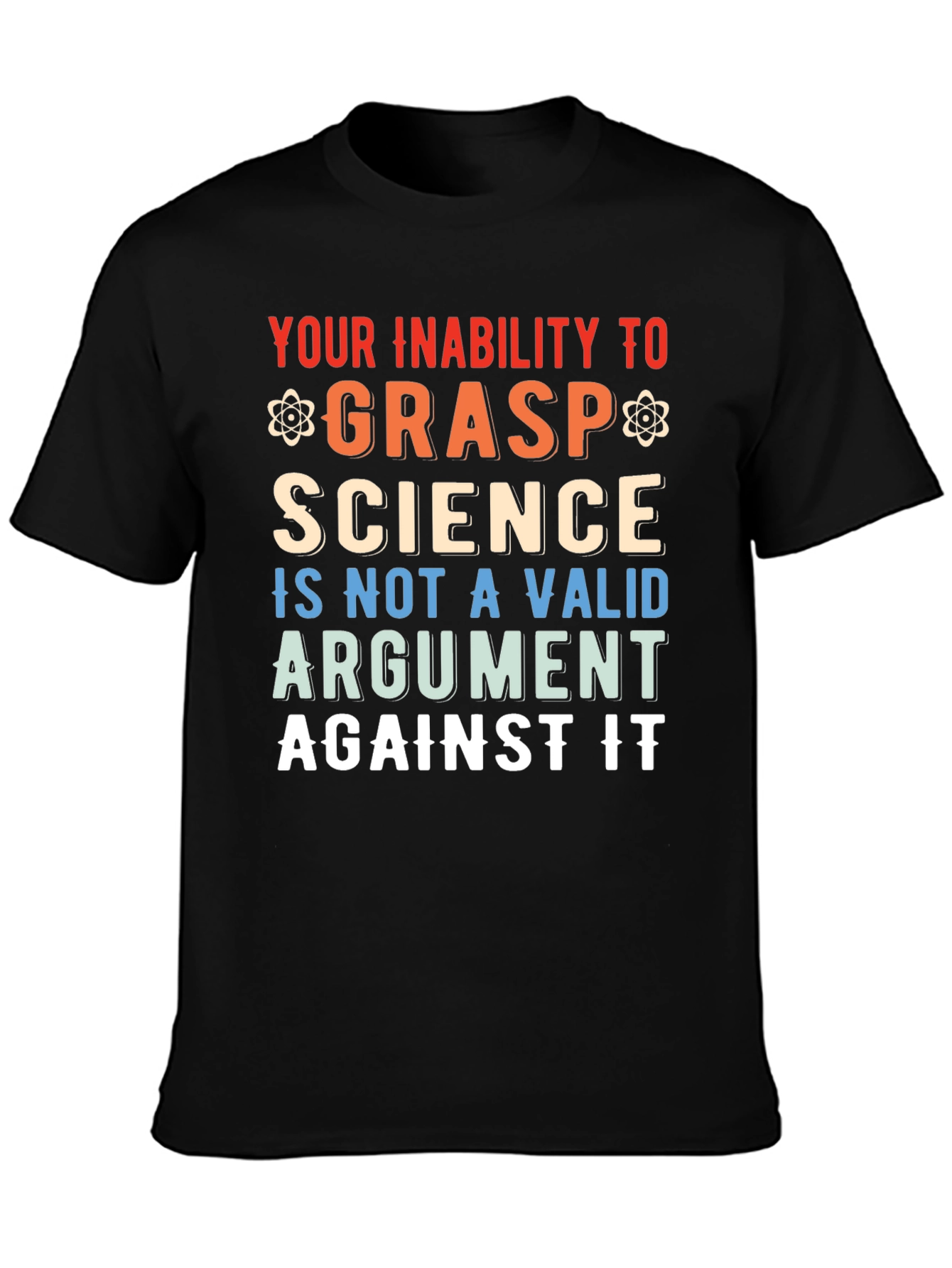 Science Grasp T-Shirt - Funny Sarcastic Geek Tee