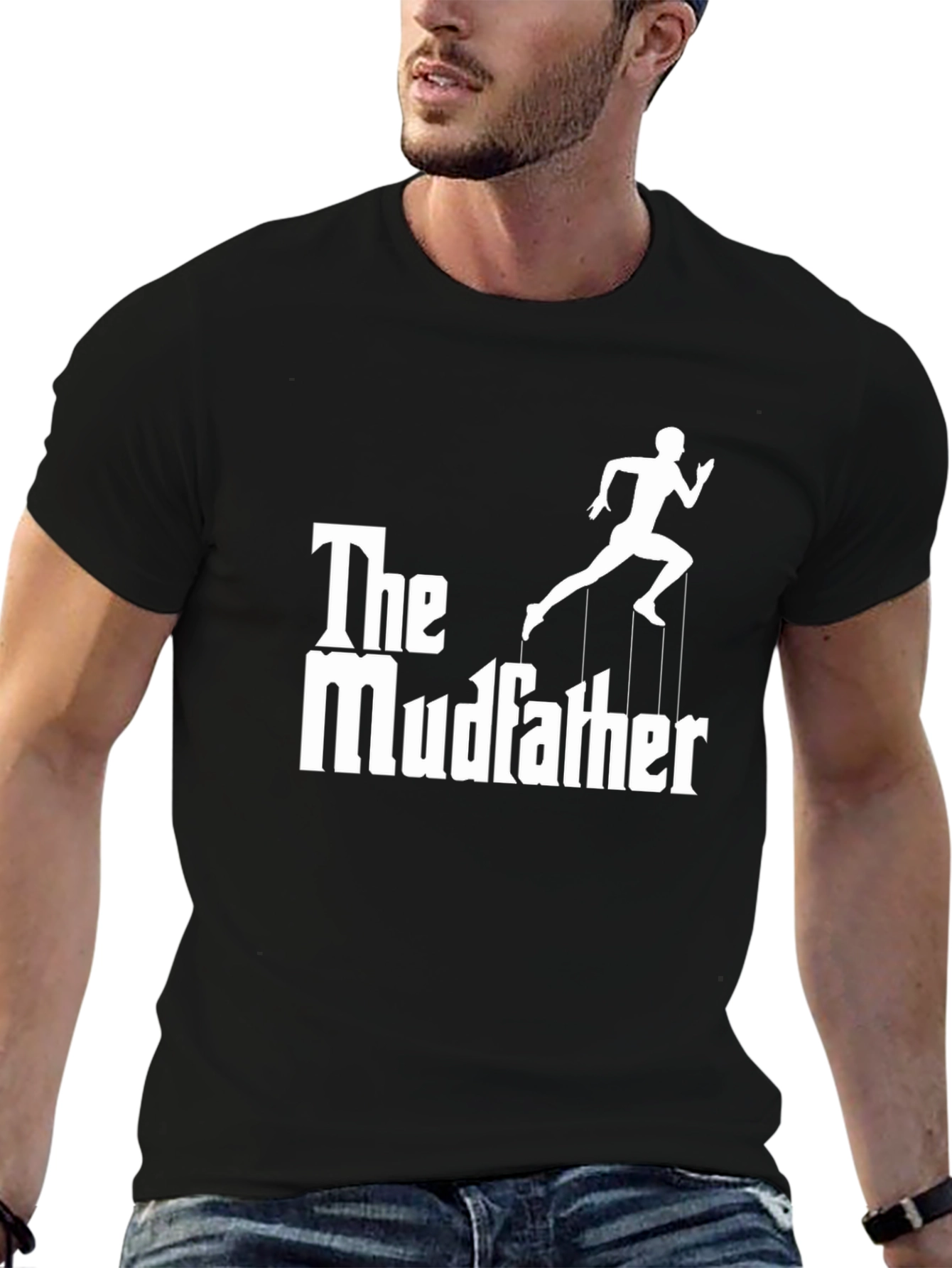 The Mudfather Running T-Shirt - Funny Runner Tee