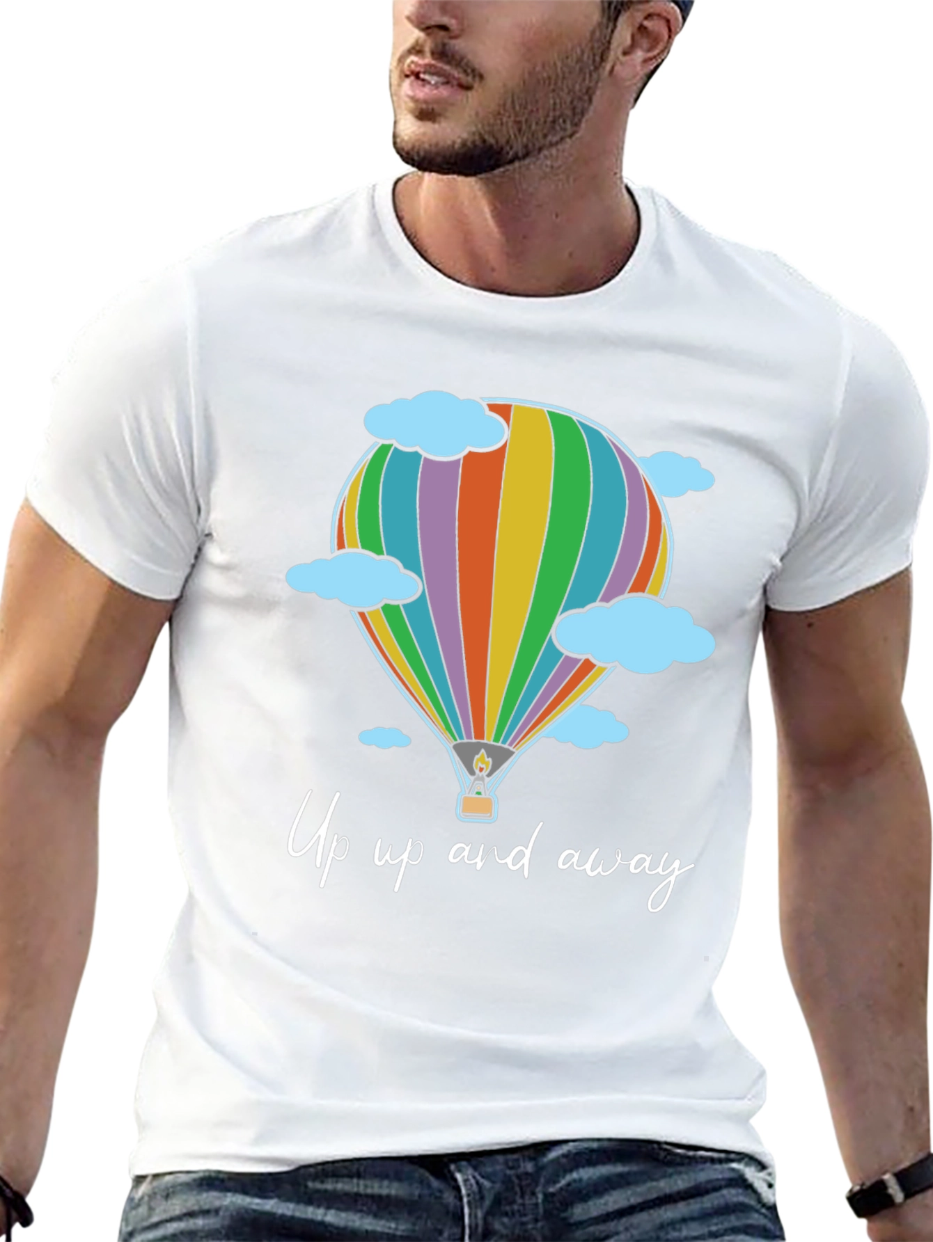 Up Up and Away Hot Air Balloon T-Shirt