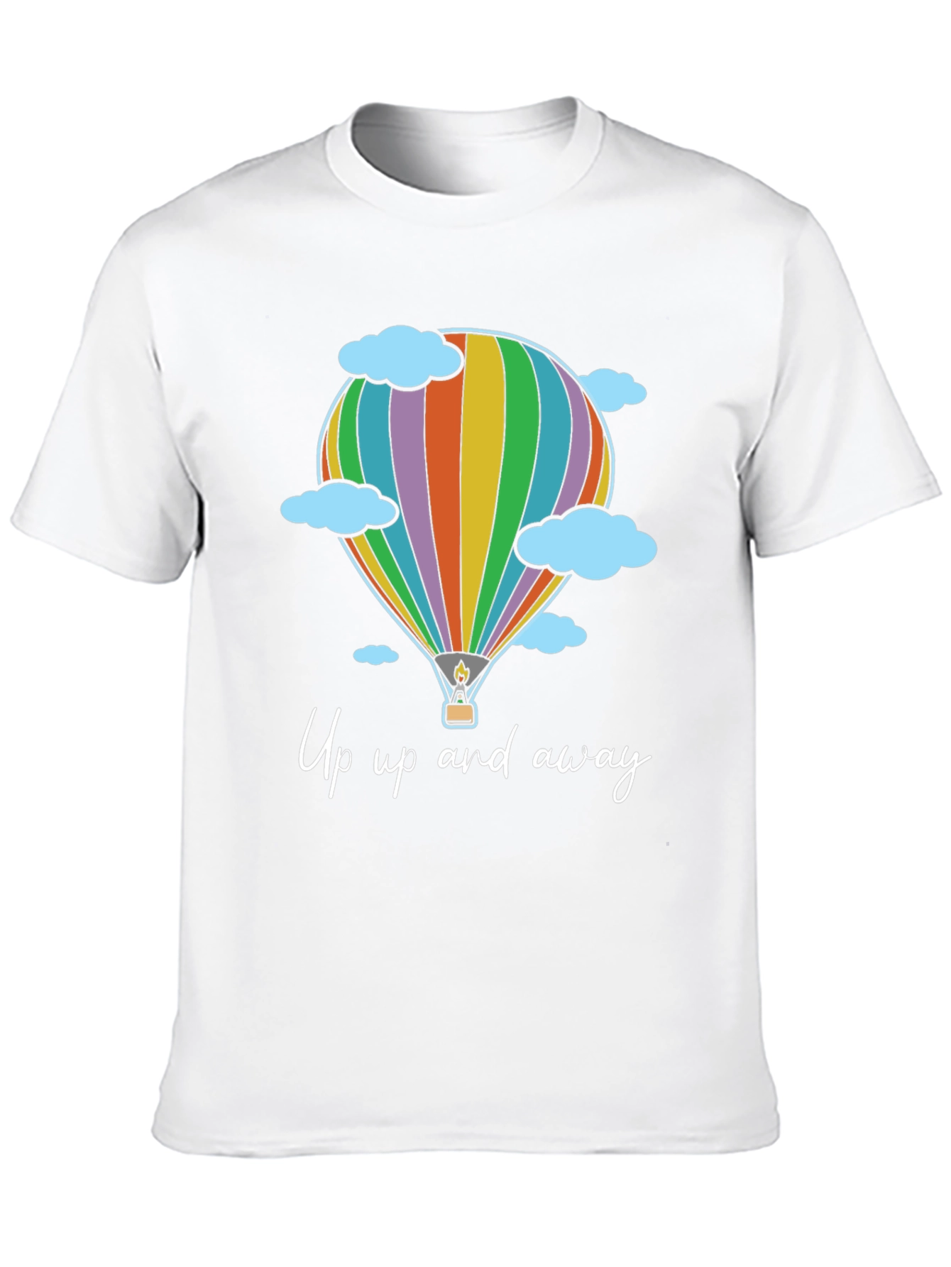Up Up and Away Hot Air Balloon T-Shirt