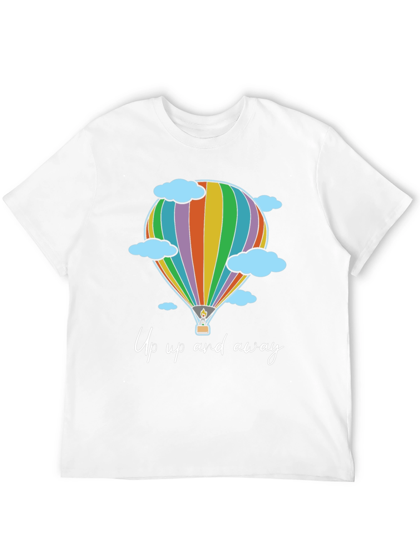 Up Up and Away Hot Air Balloon T-Shirt