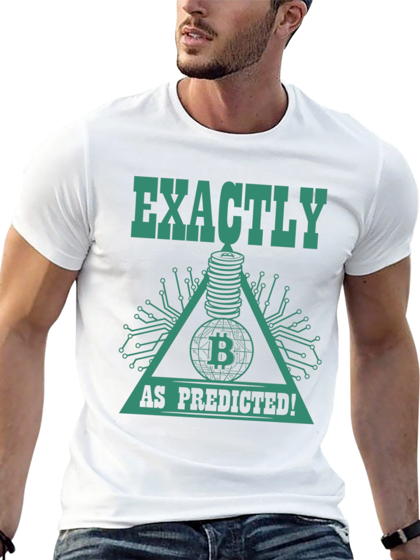 Bitcoin Prophecy T-Shirt - Exactly As Predicted!