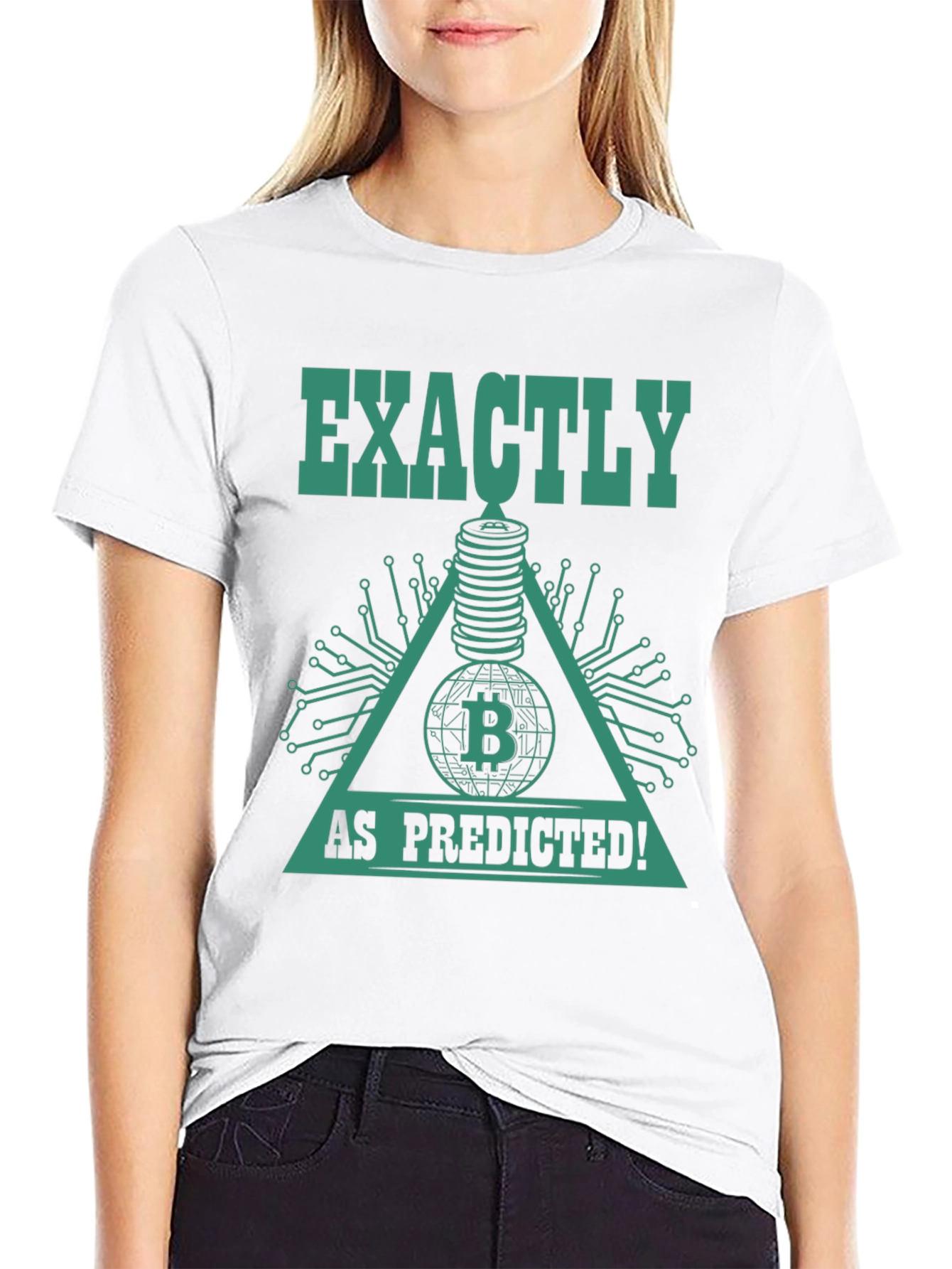 Bitcoin Prophecy T-Shirt - Exactly As Predicted!