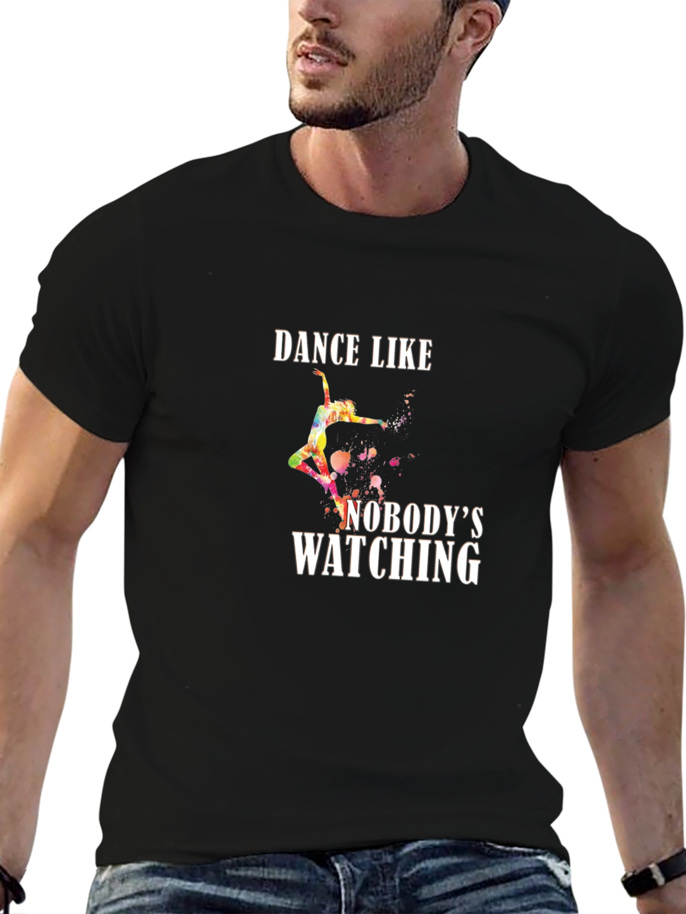 Dance Like Nobodys Watching Graphic Tee
