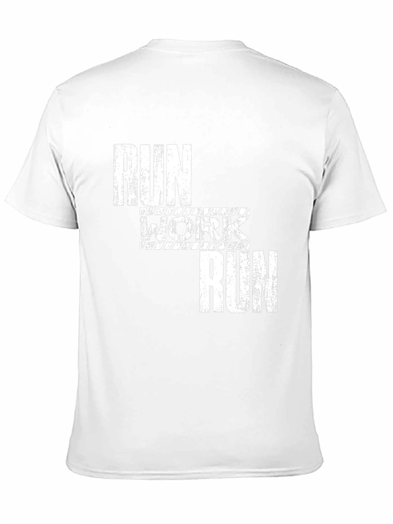 Run Work Run T-Shirt - Fitness Tee