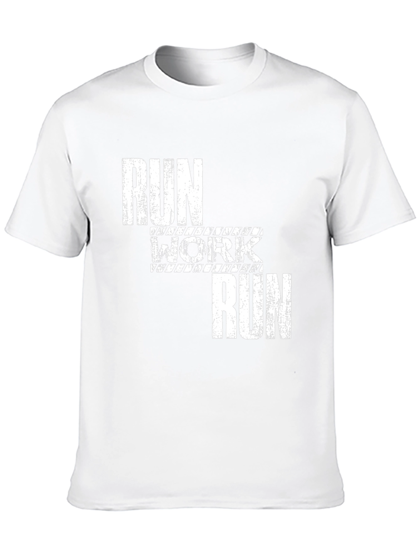 Run Work Run T-Shirt - Fitness Tee