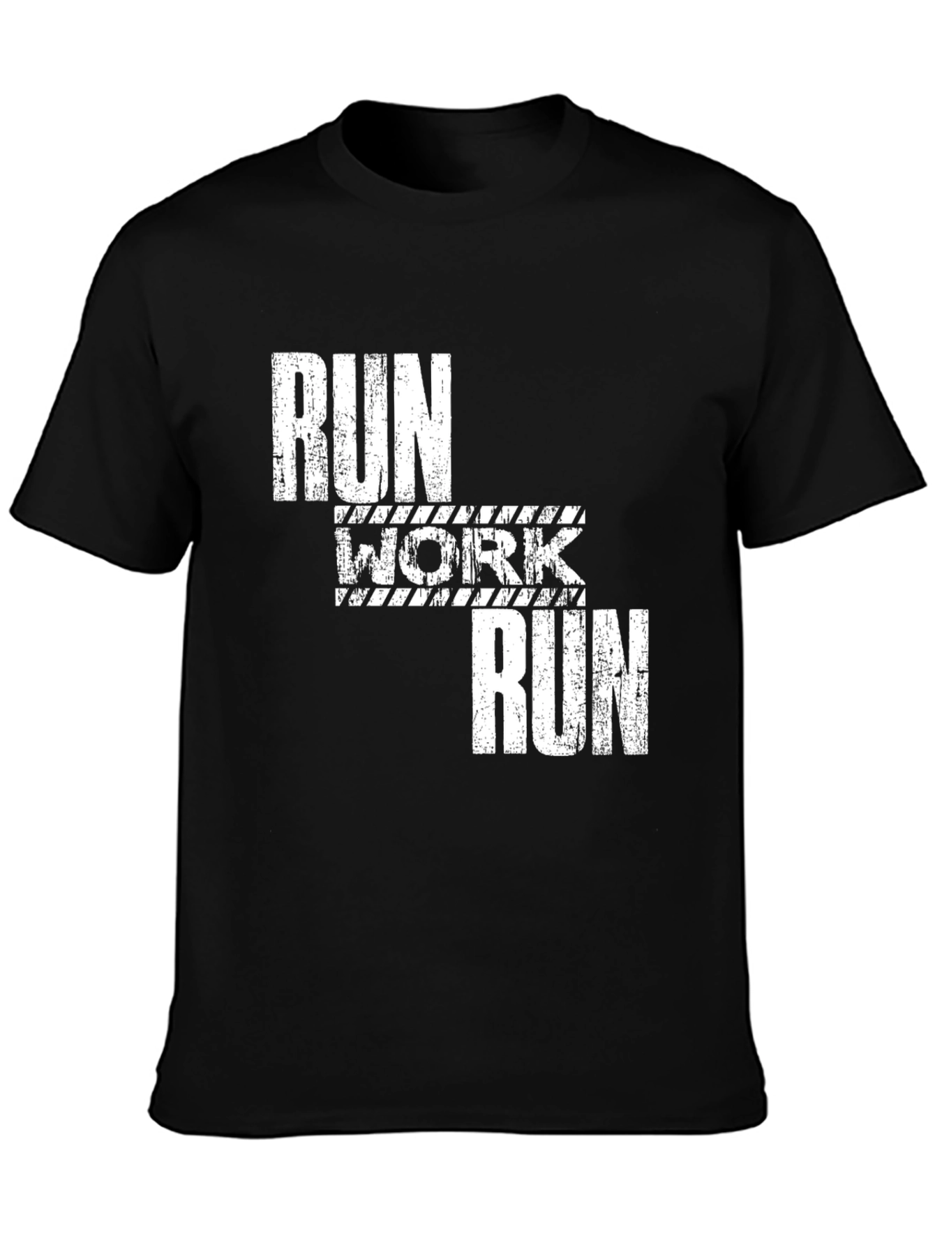 Run Work Run T-Shirt - Fitness Tee