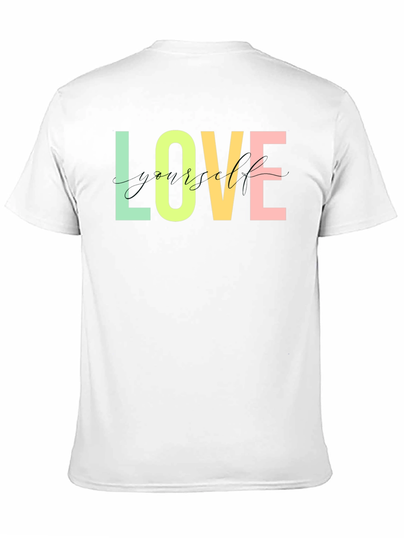 Love Yourself Graphic Tee - Stylish Black T-Shirt