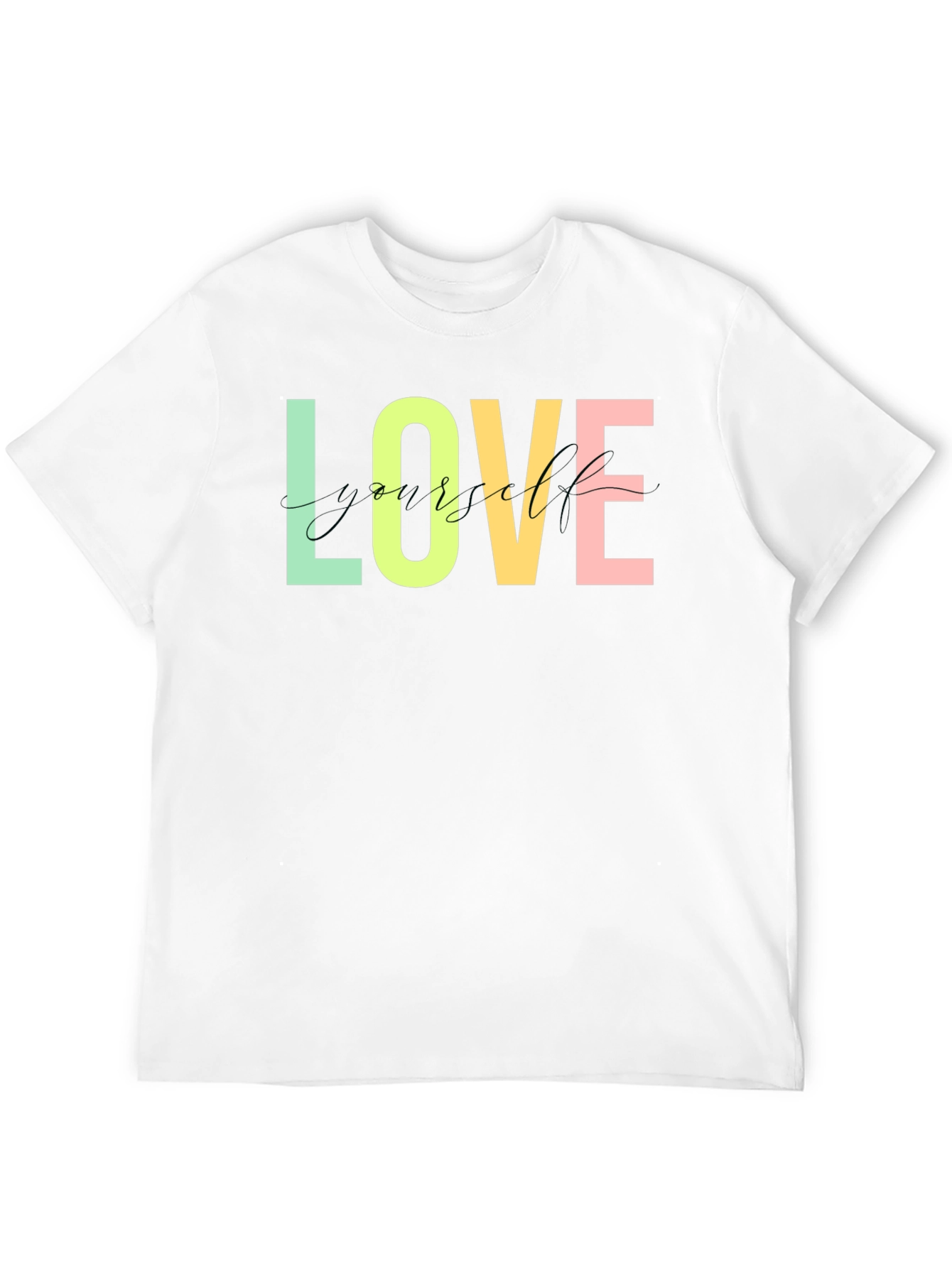 Love Yourself Graphic Tee - Stylish Black T-Shirt