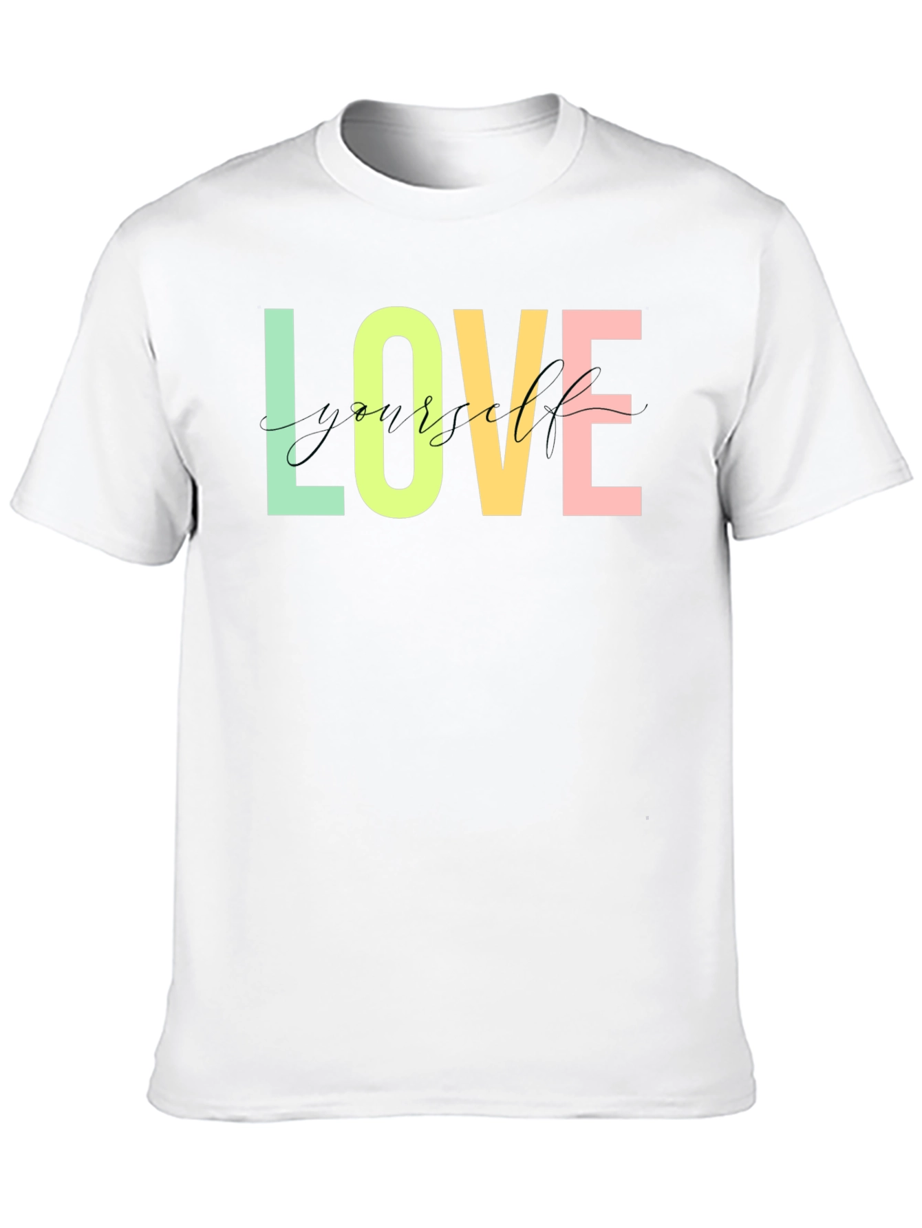 Love Yourself Graphic Tee - Stylish Black T-Shirt