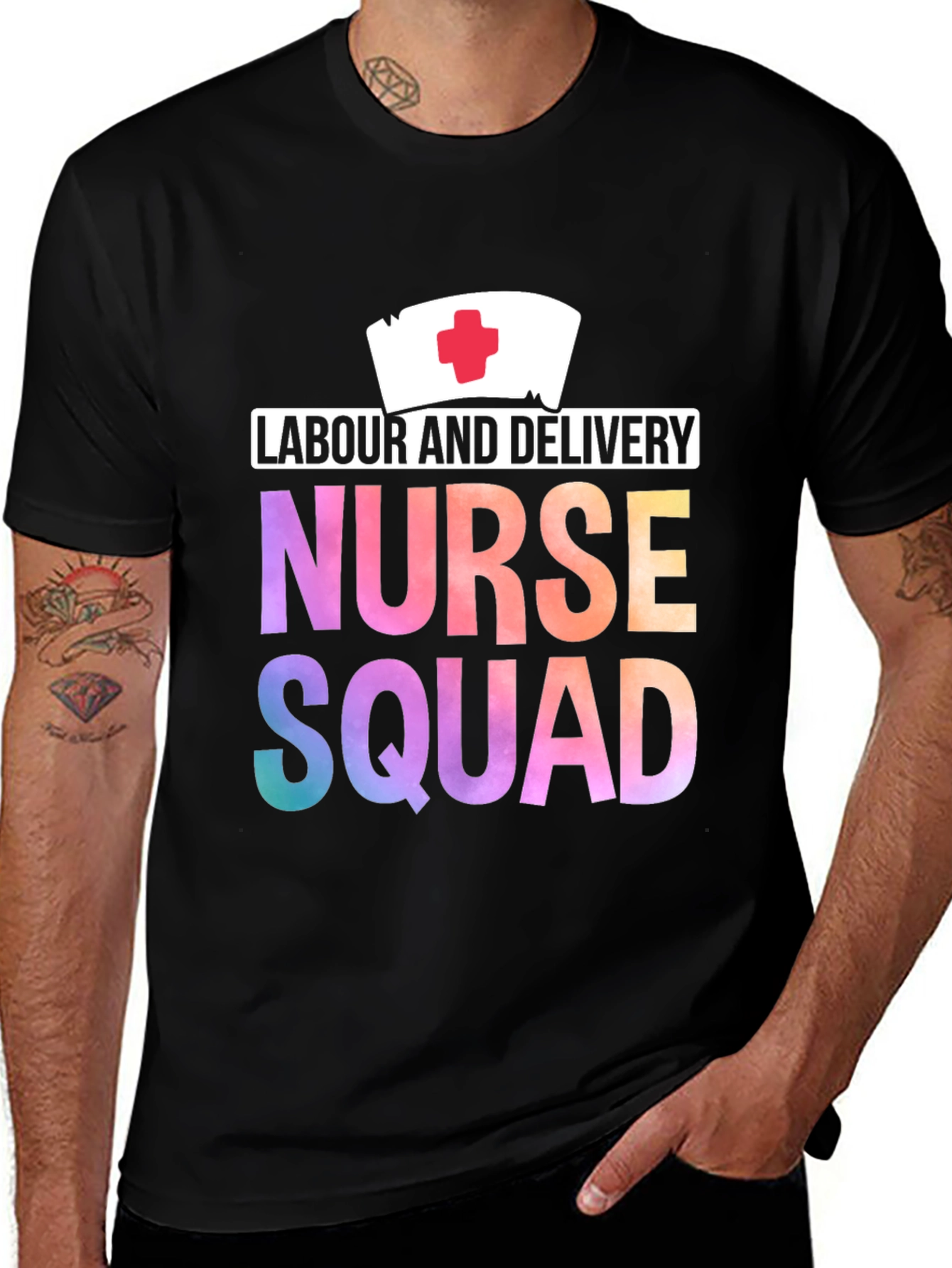 Labour and Delivery Nurse Squad T-Shirt