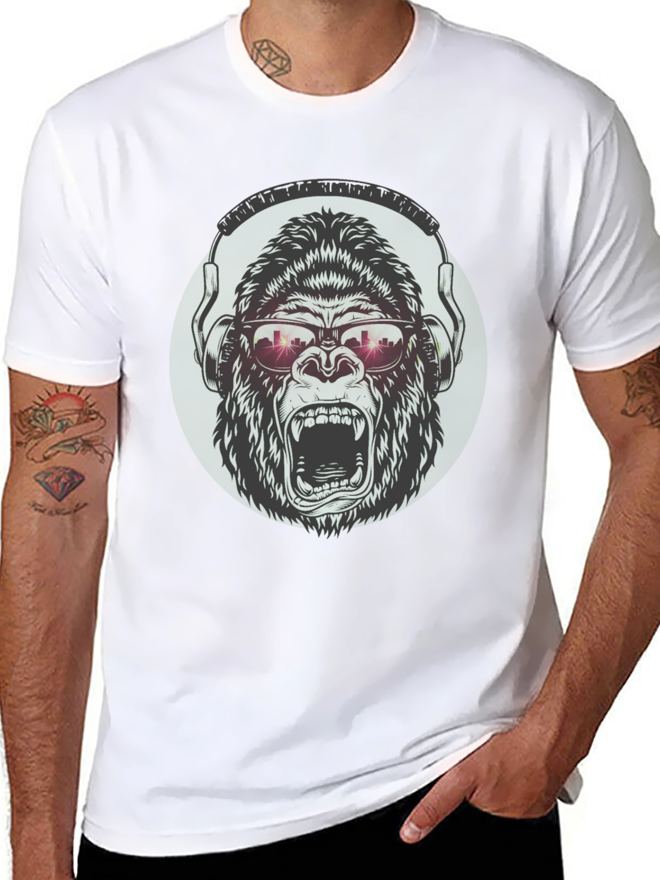 DJ Gorilla Graphic T-Shirt