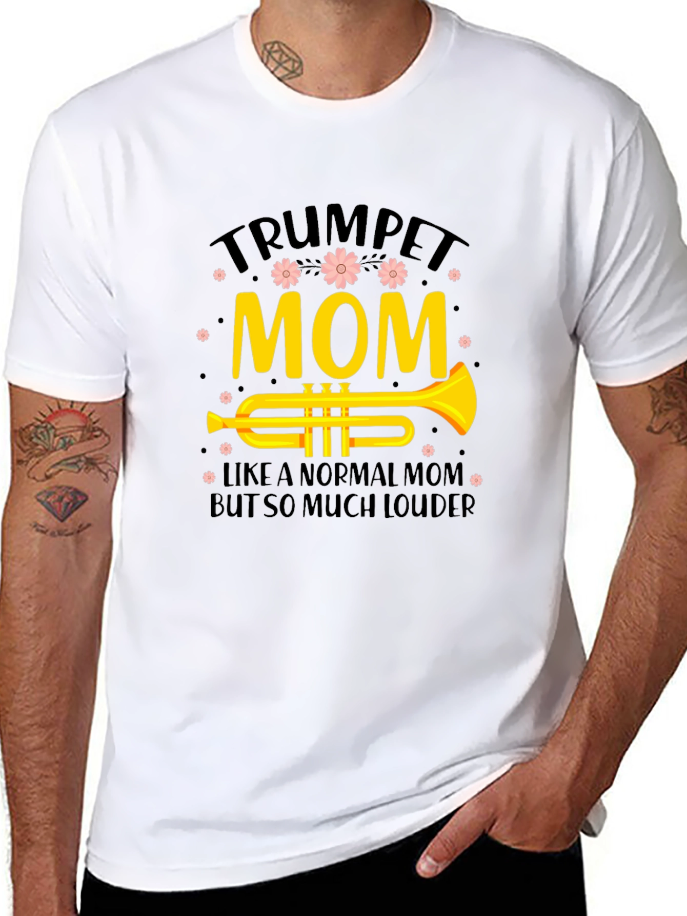 Trumpet Mom Graphic Tee