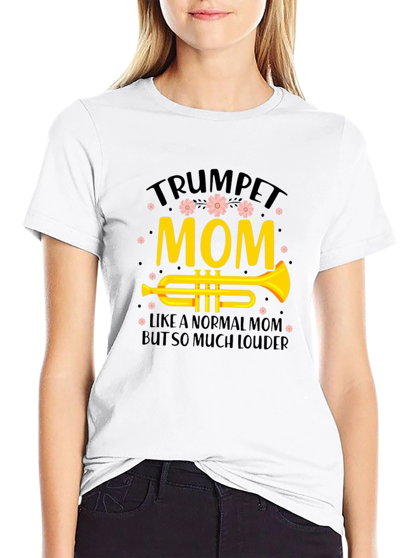Trumpet Mom Graphic Tee