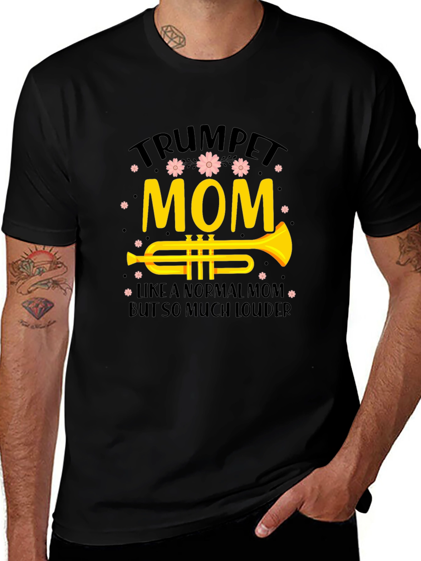 Trumpet Mom Graphic Tee
