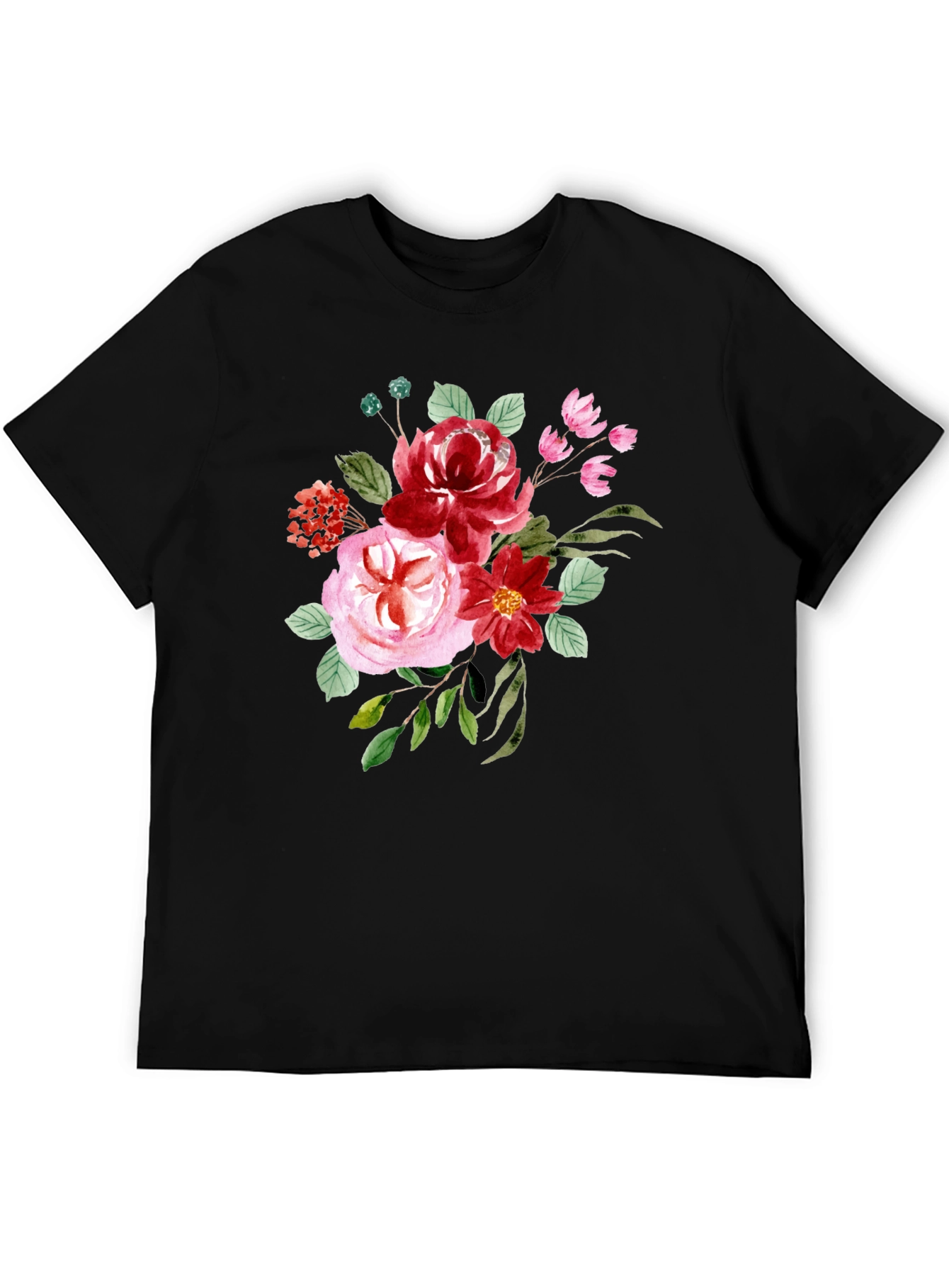 Floral Bouquet Graphic T-Shirt