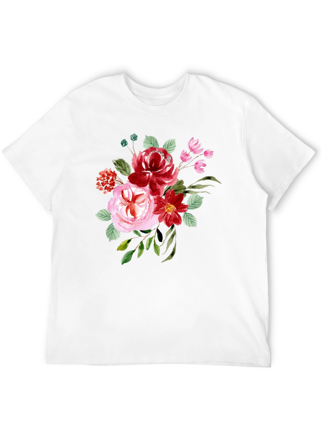 Floral Bouquet Graphic T-Shirt