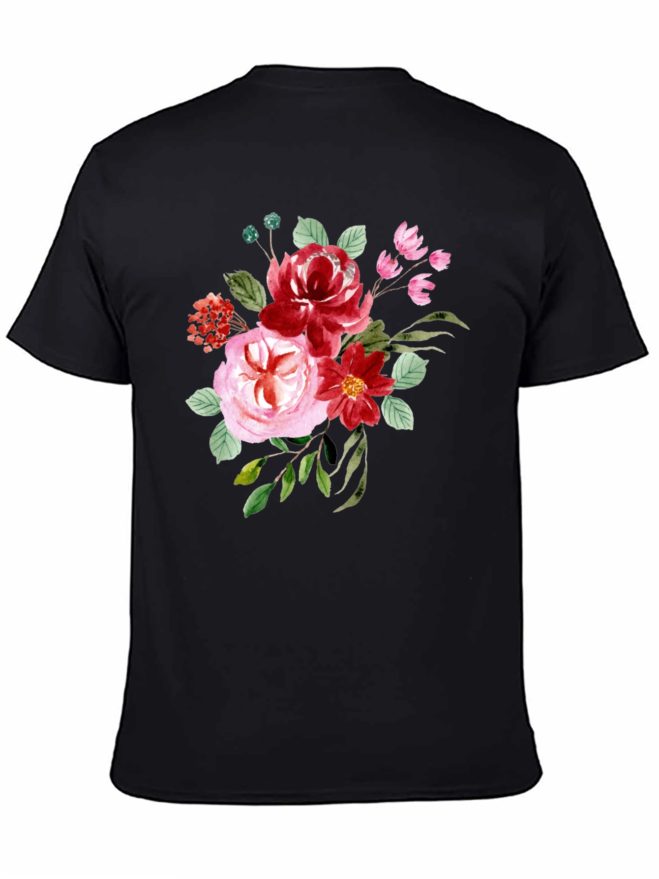 Floral Bouquet Graphic T-Shirt
