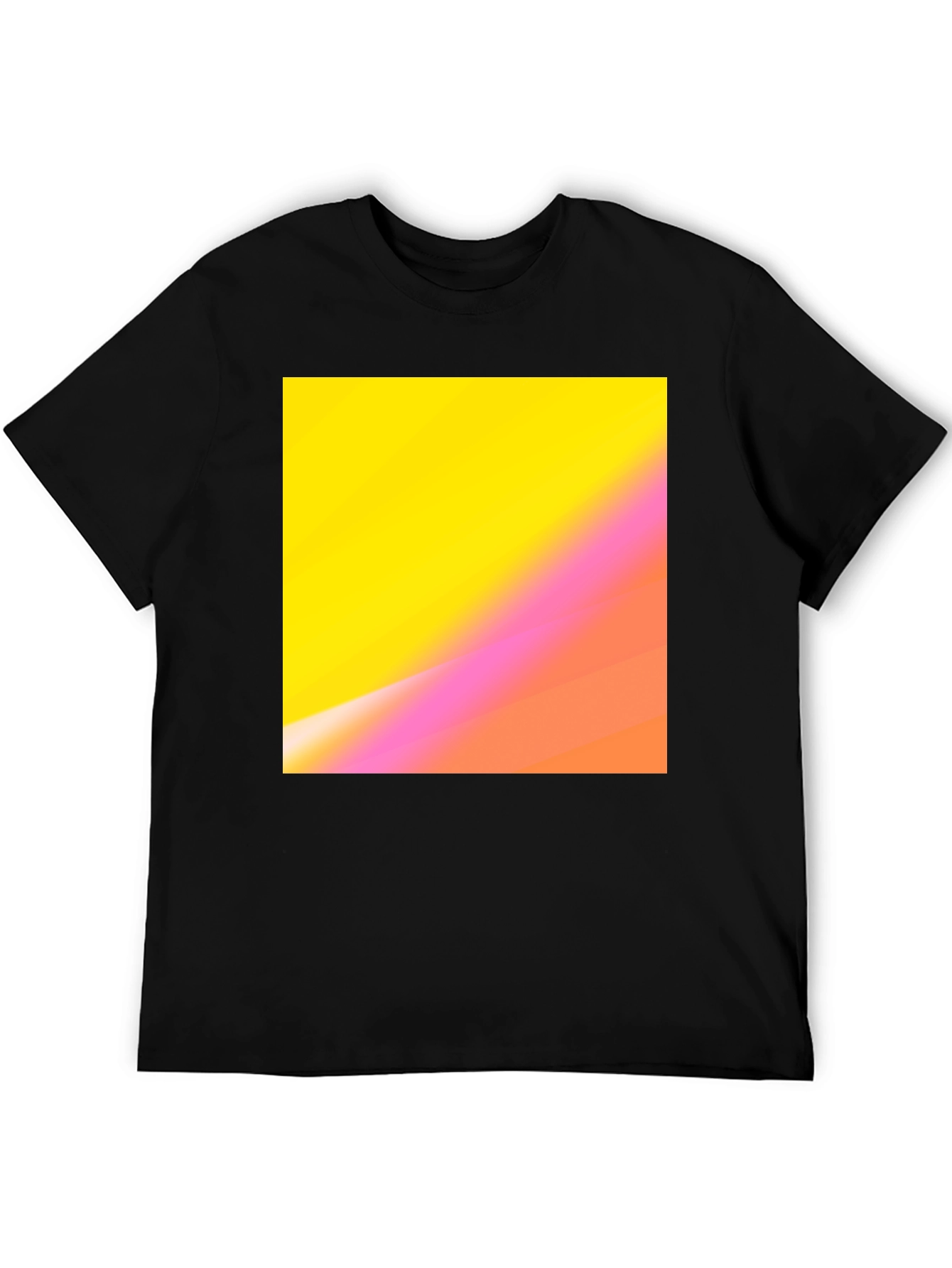 Gradient Square Tee - Casual Comfort