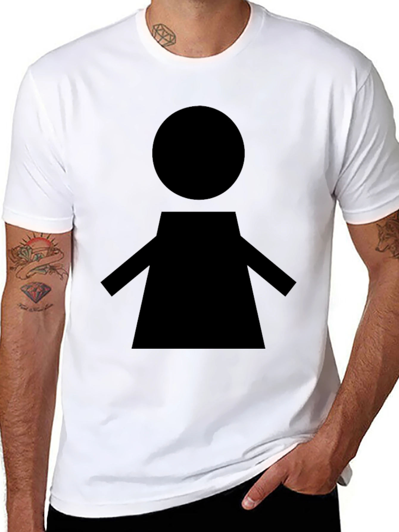 Minimalist Silhouette T-Shirt