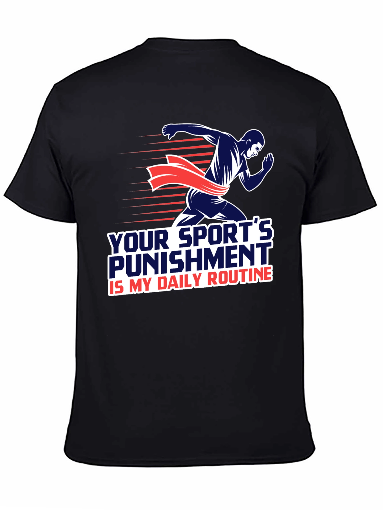 Athlete Graphic T-Shirt: Daily Routine