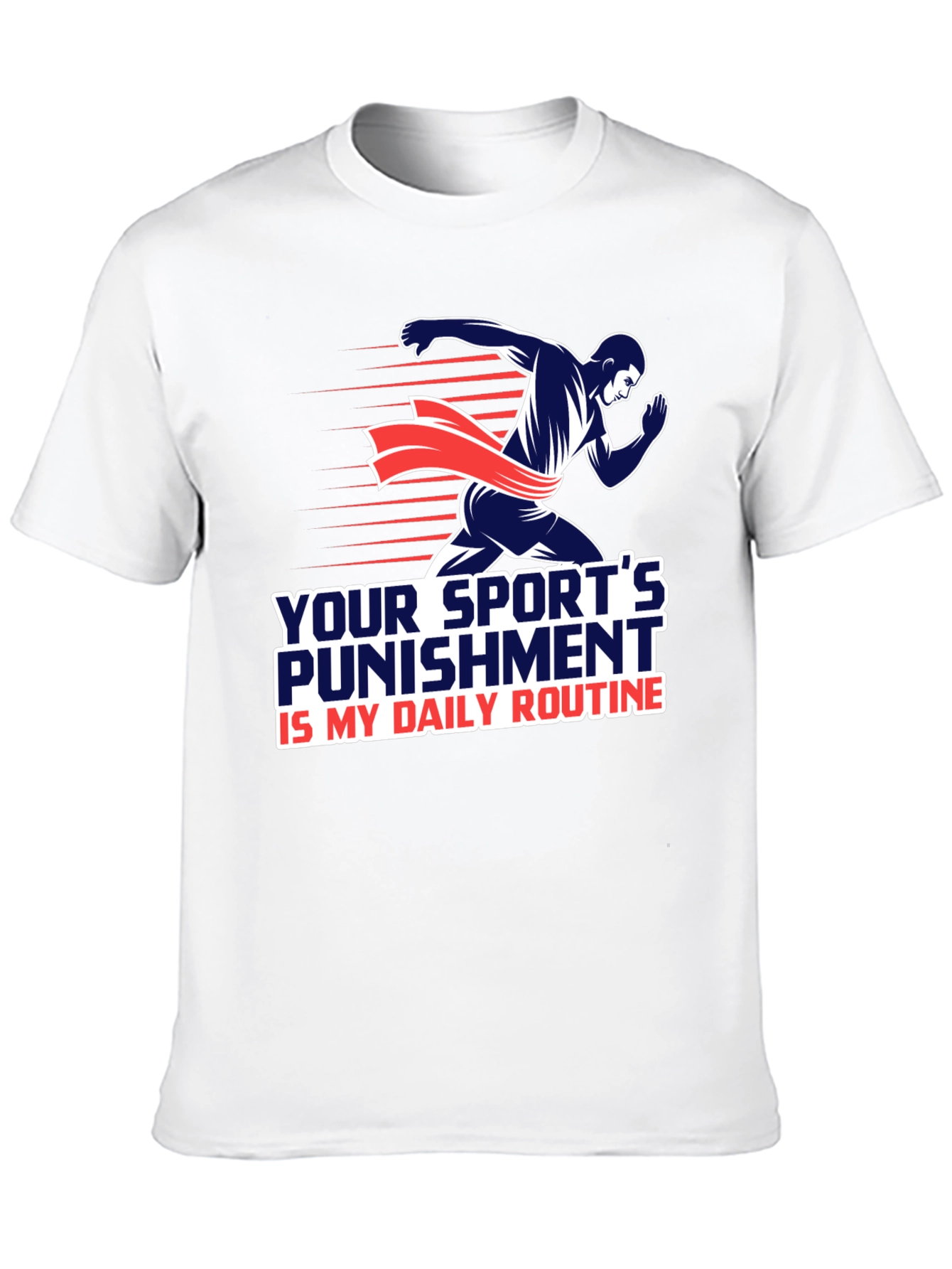 Athlete Graphic T-Shirt: Daily Routine