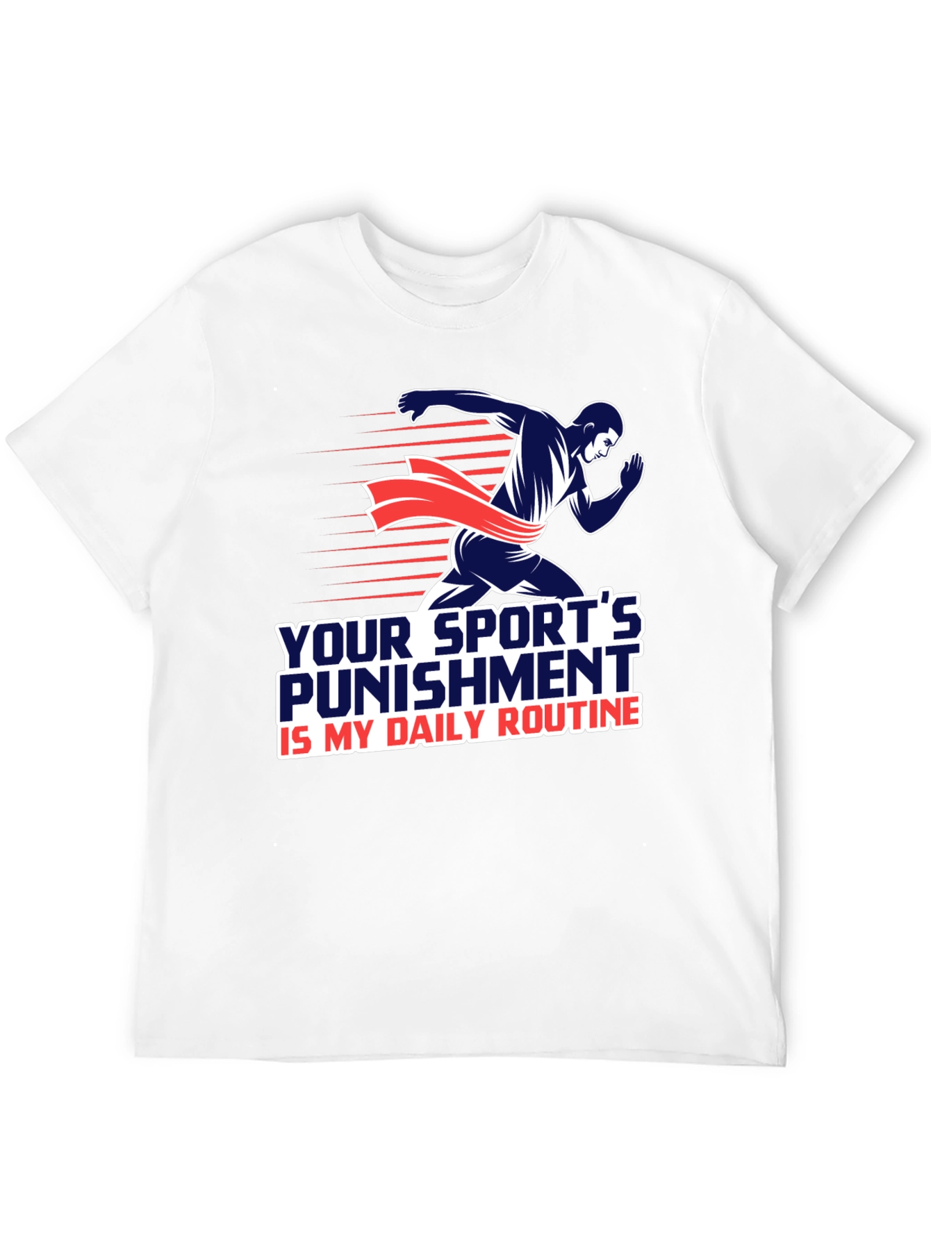 Athlete Graphic T-Shirt: Daily Routine