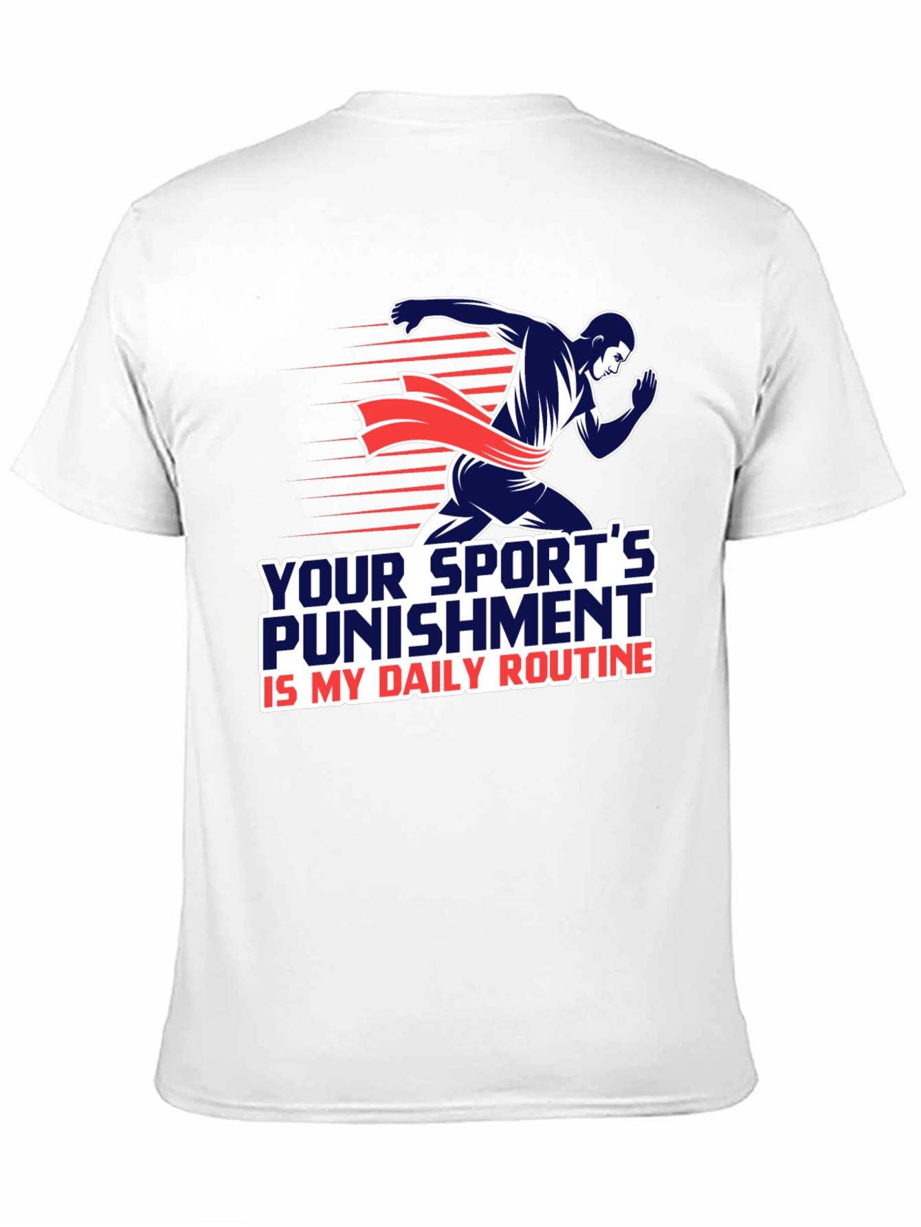 Athlete Graphic T-Shirt: Daily Routine