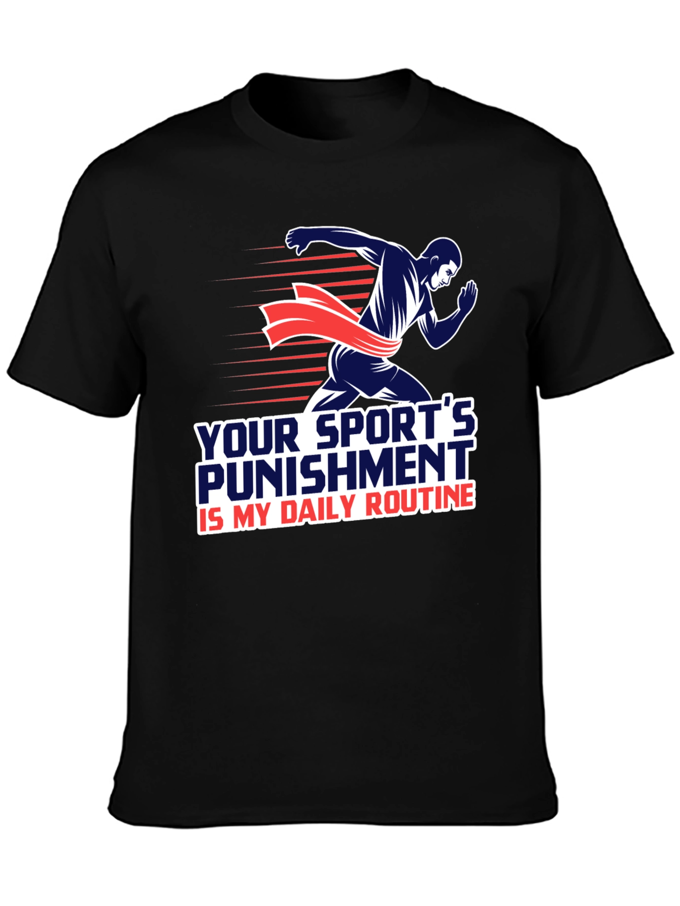 Athlete Graphic T-Shirt: Daily Routine