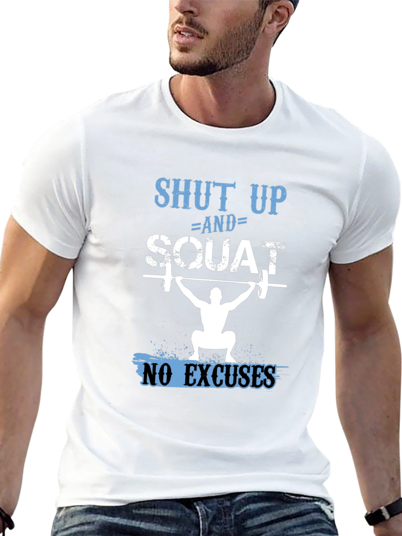 Shut Up and Squat Mens T-Shirt